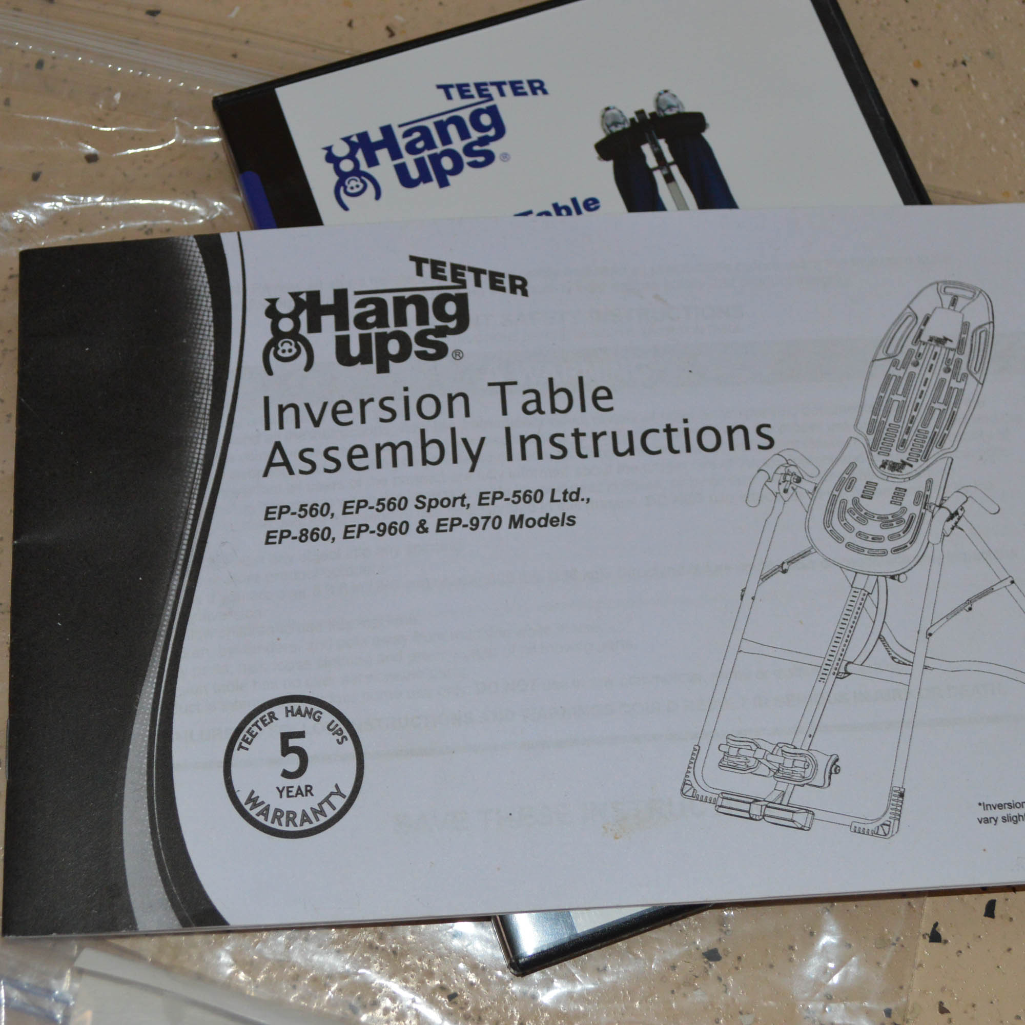 Teeter "Hang Ups" Inversion Table