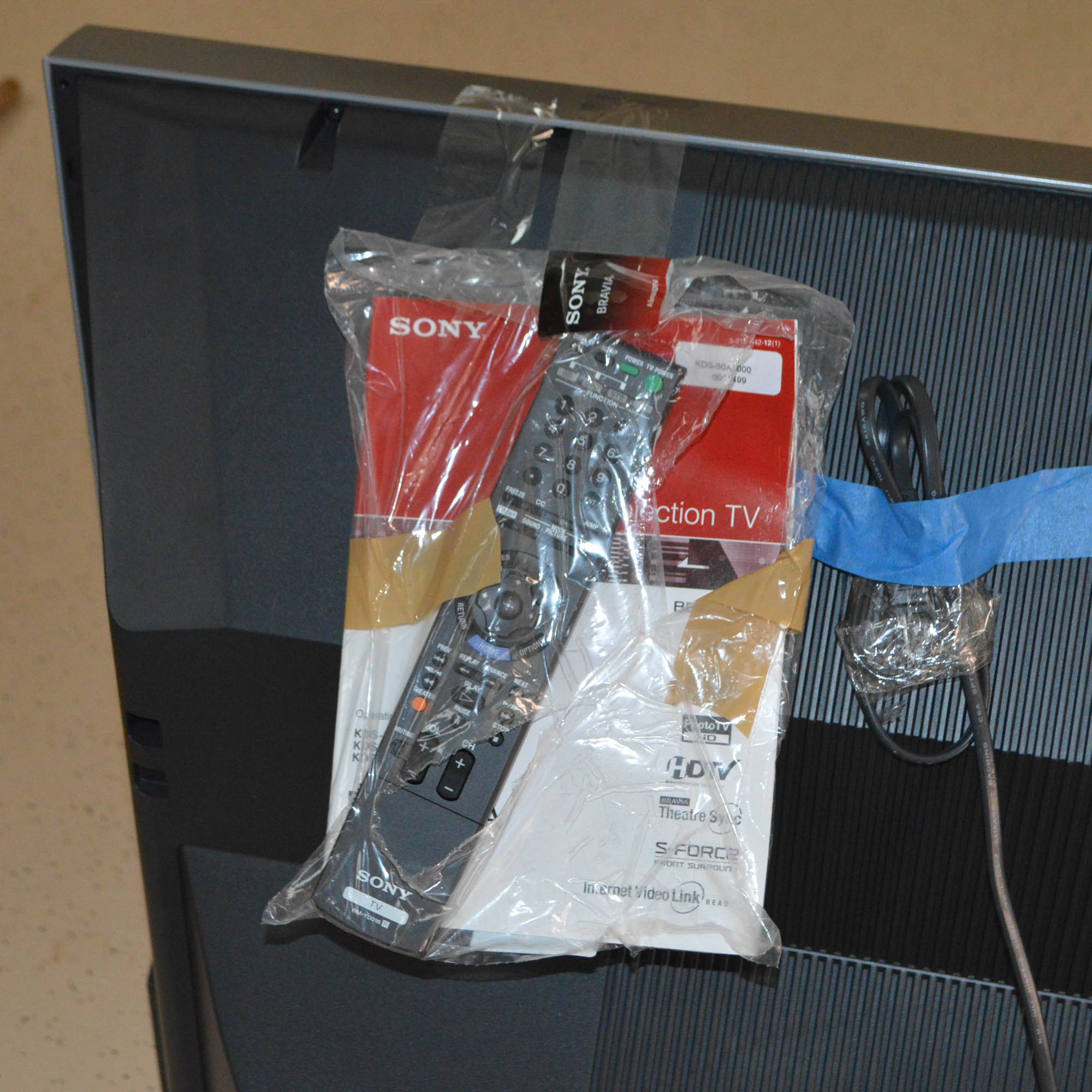 50" Sony Bravia Projection Television