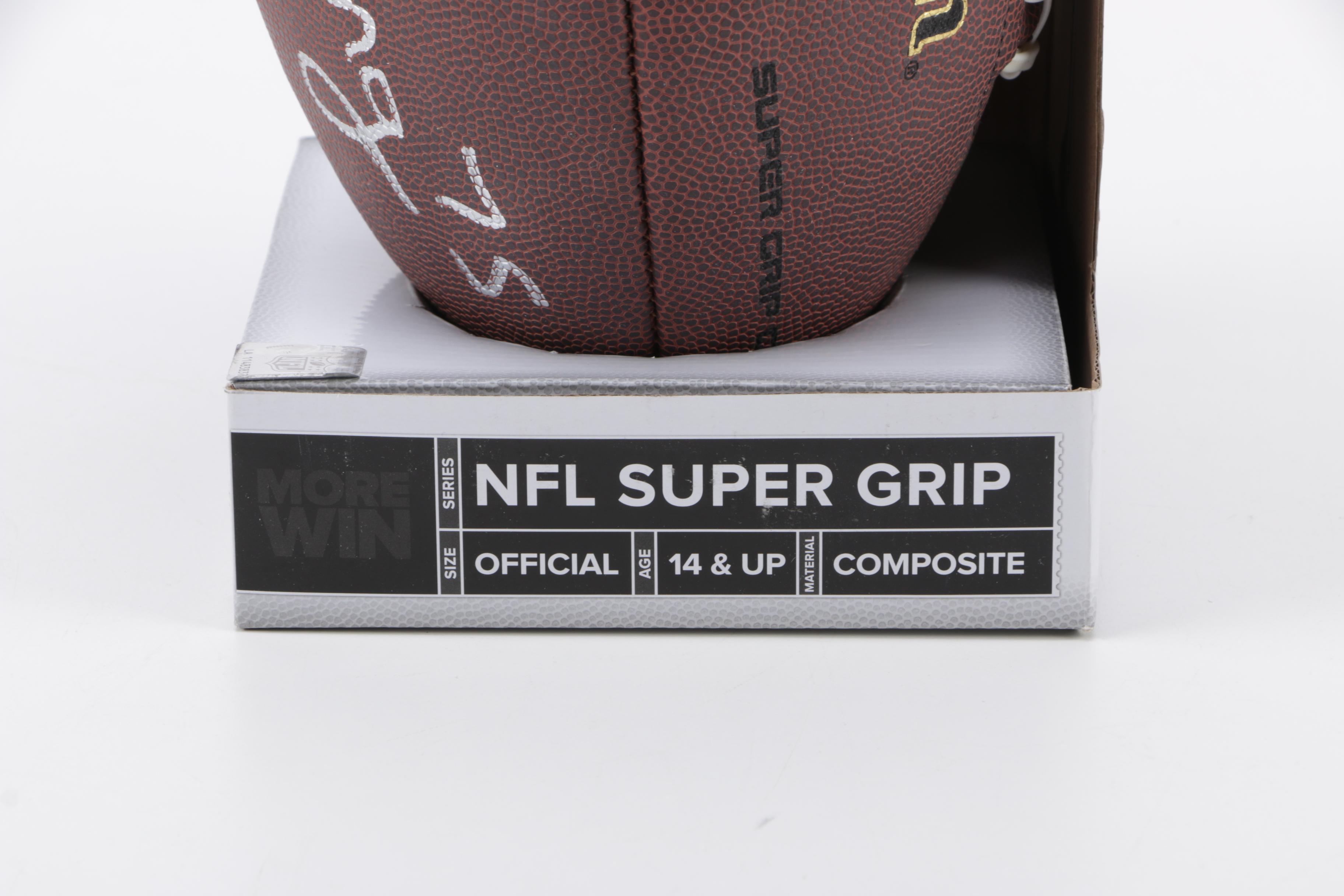 Kyle Long Signed Football