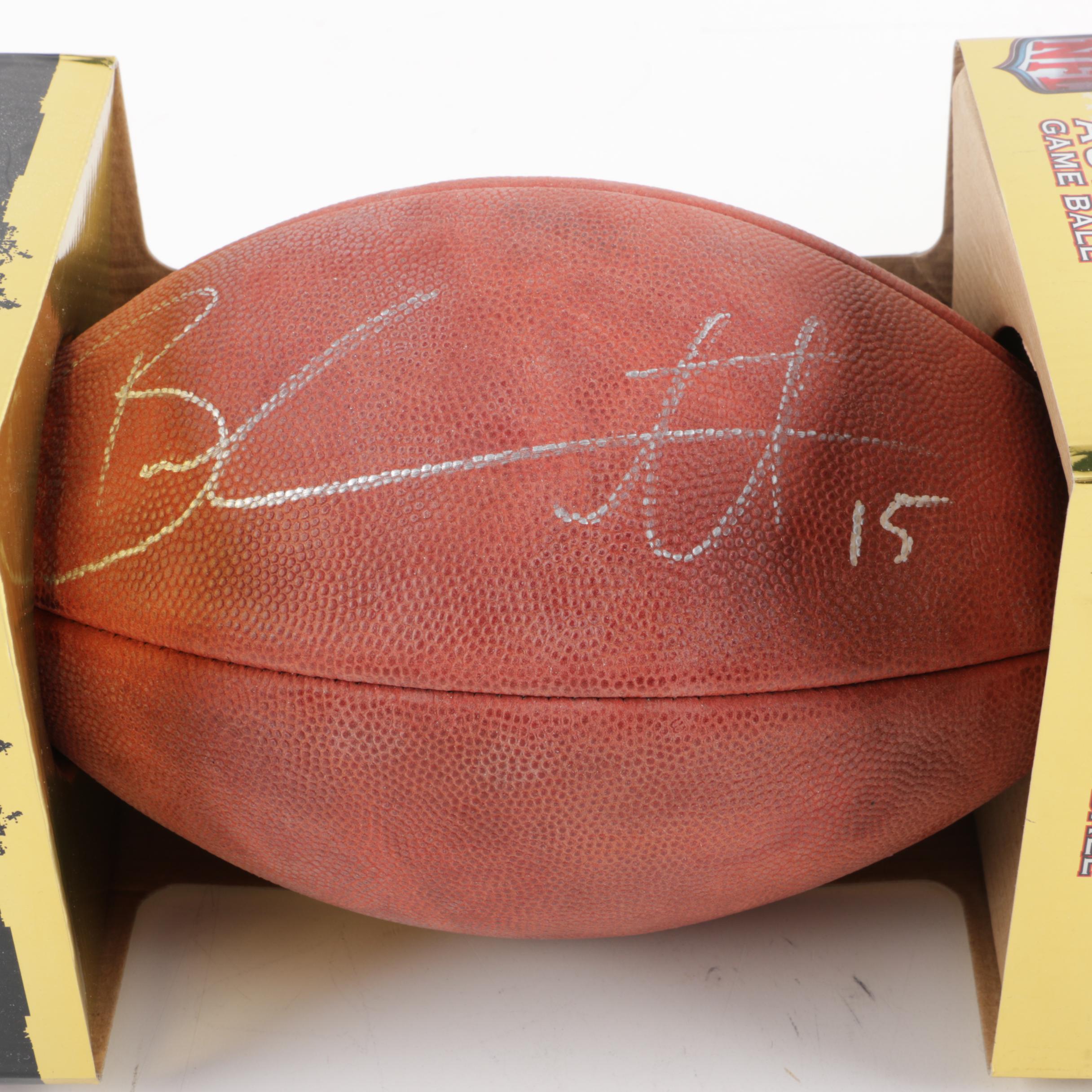 Brandon Marshall Signed NFL Authentic Game Ball