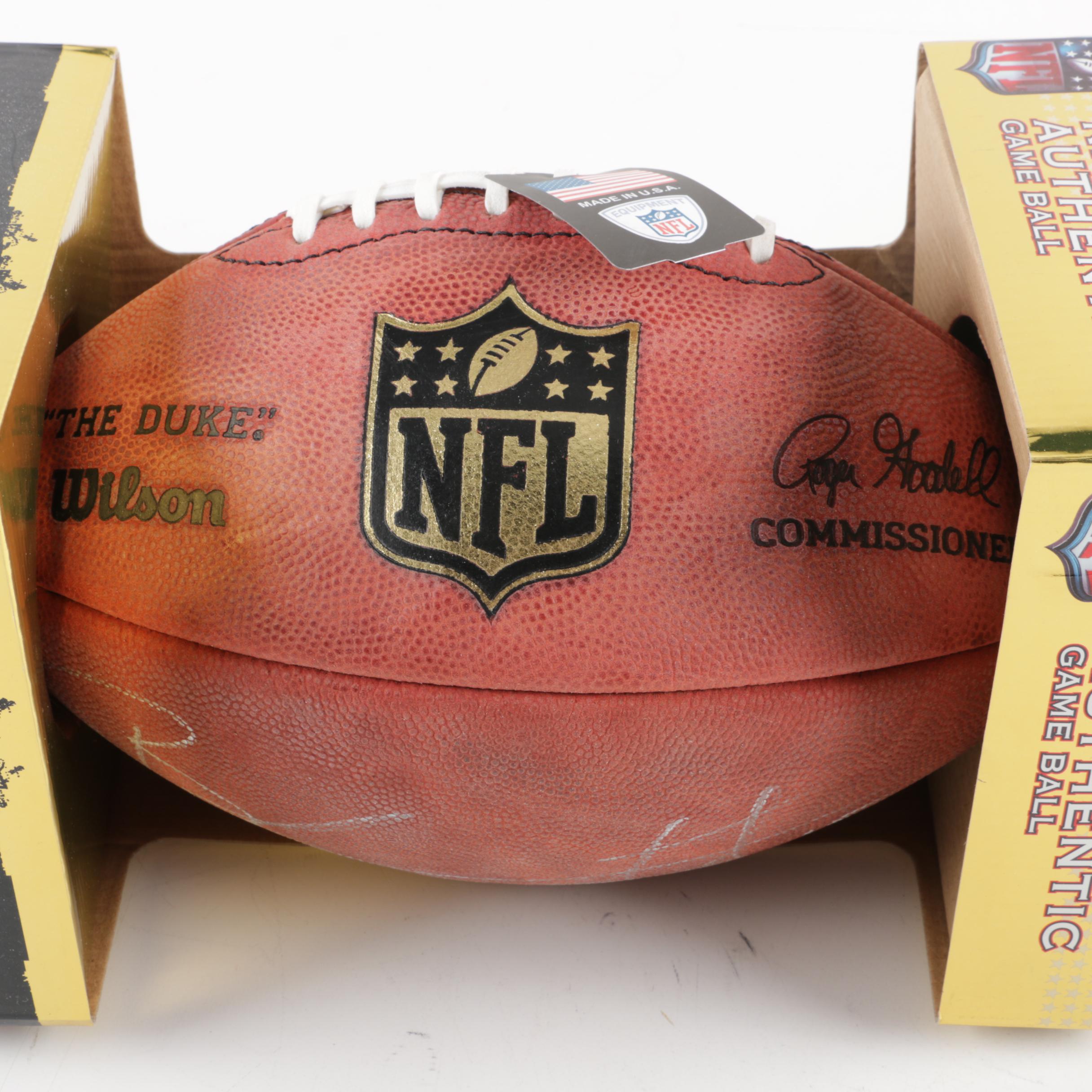 Brandon Marshall Signed NFL Authentic Game Ball