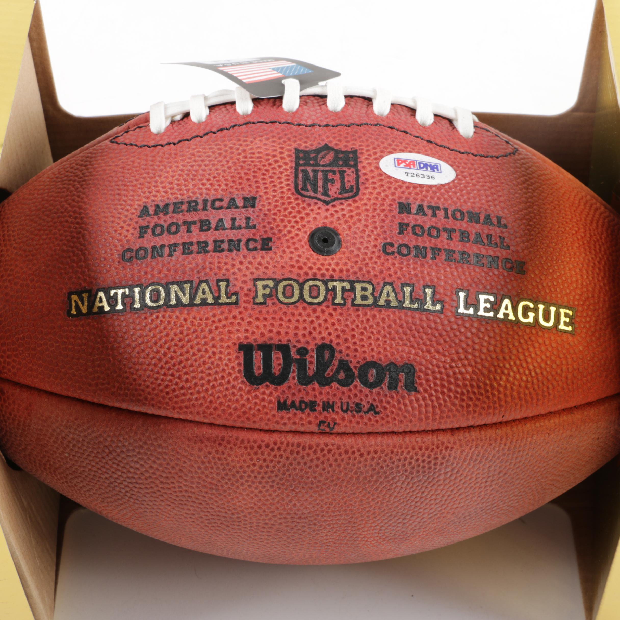 Brandon Marshall Signed NFL Authentic Game Ball