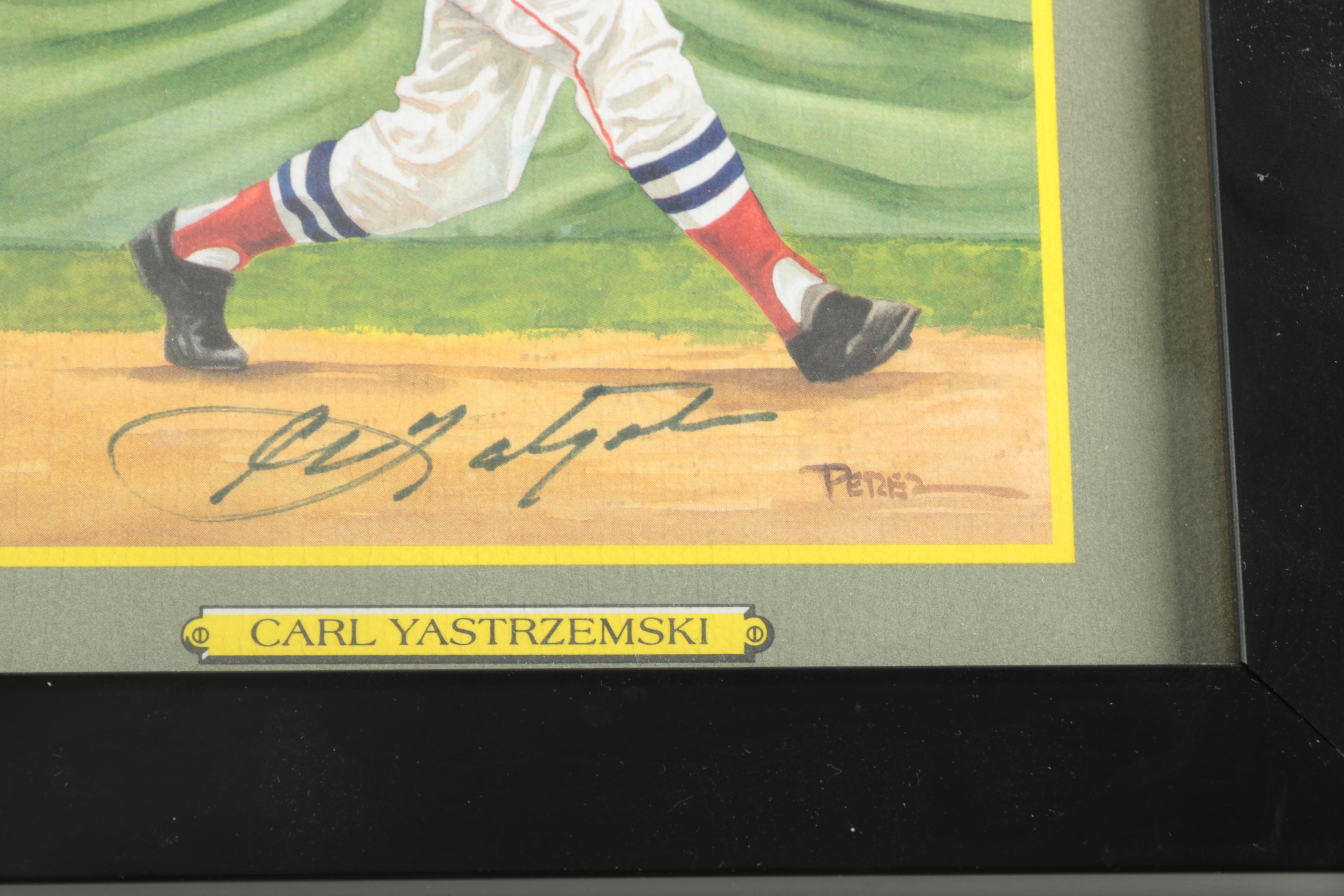 Carl Yastrzemski Signed Lithograph