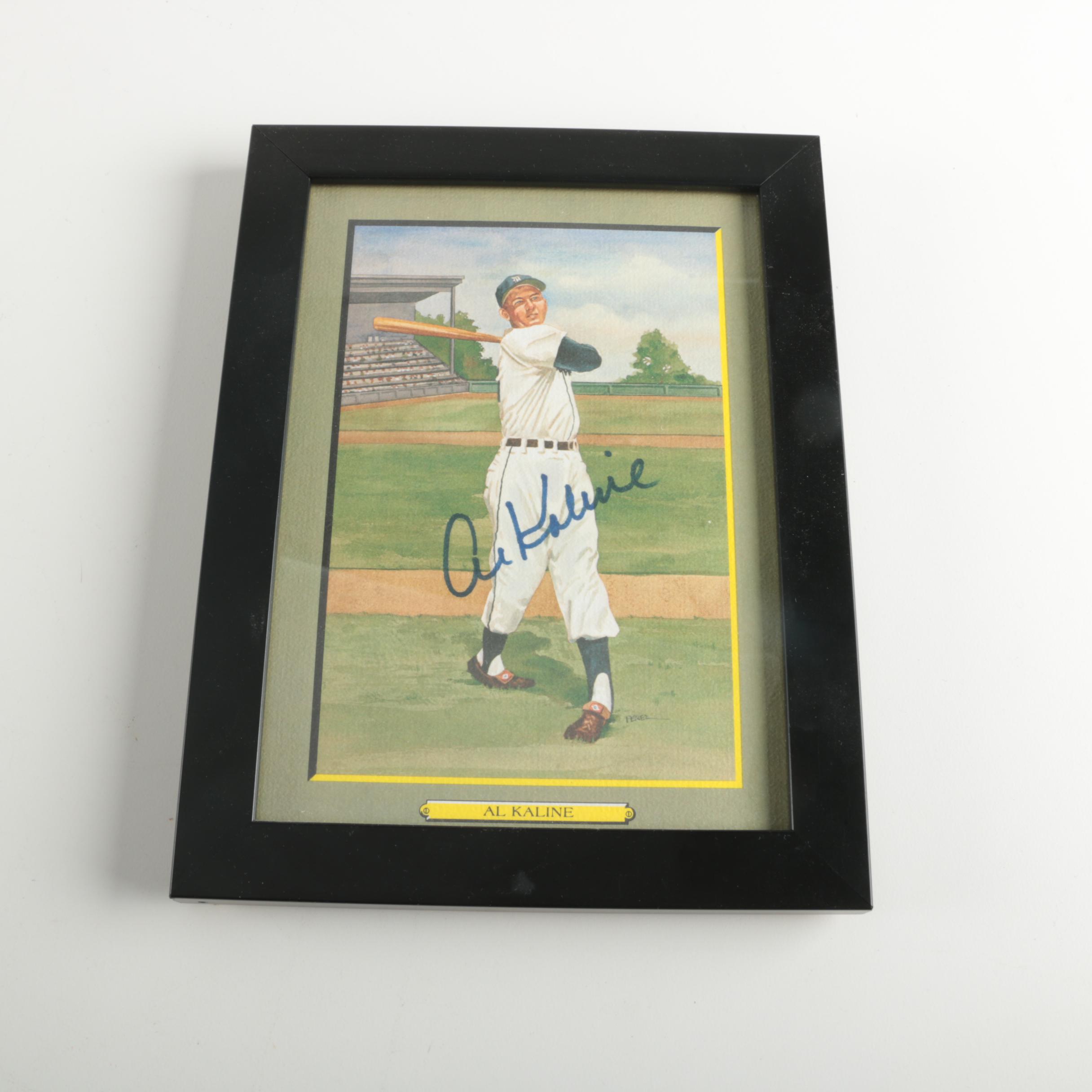 Al Kaline Signed Lithograph
