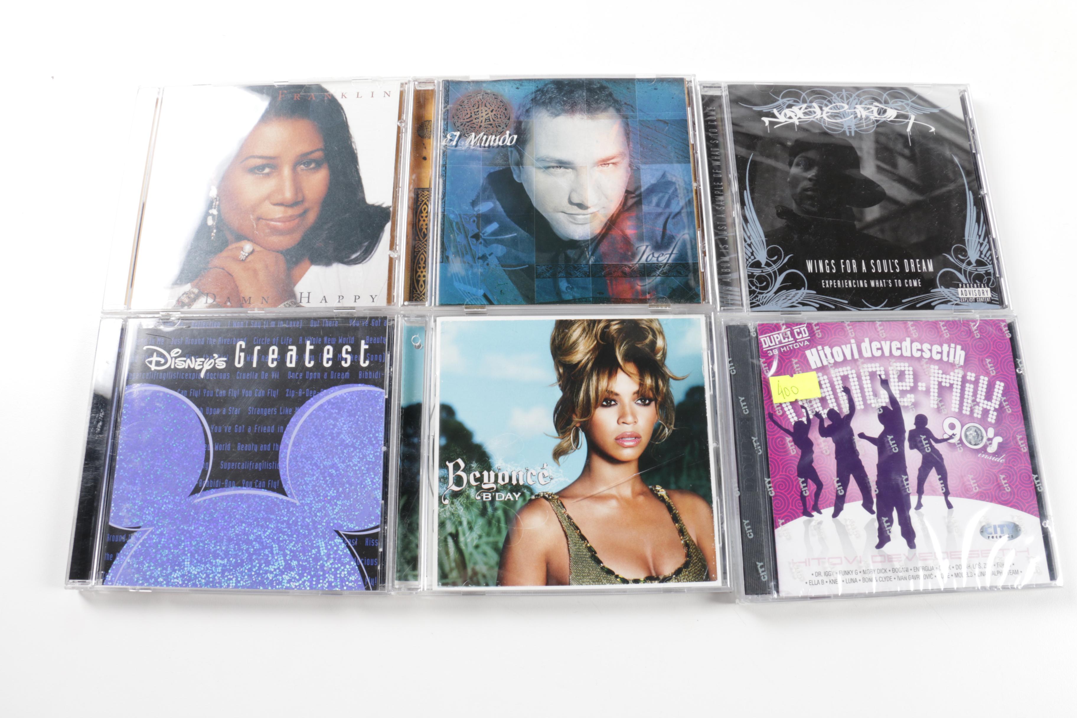 Usher, Beyonce, Disney and Other CDs