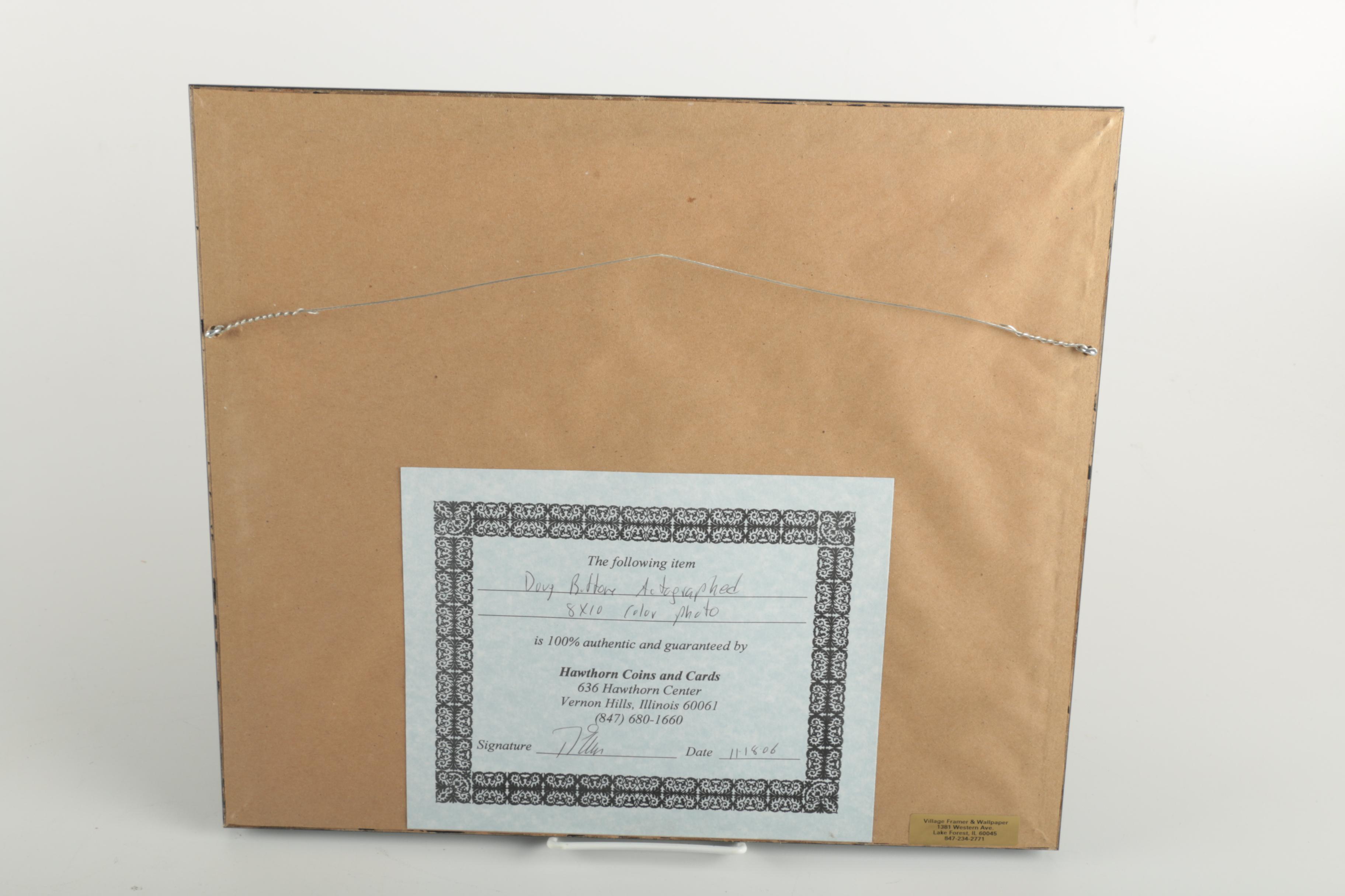 Doug Buffone signed Photograph