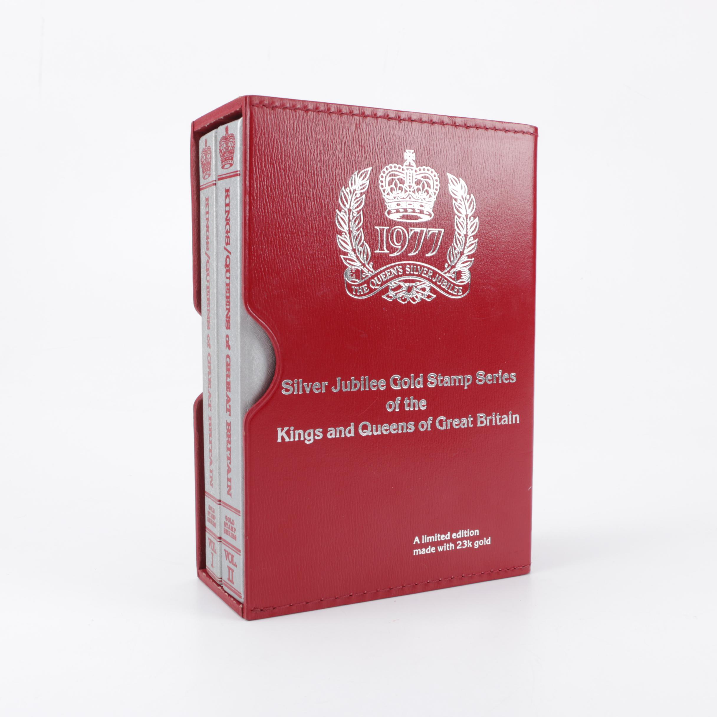 Silver Jubilee Gold Stamp Series of the Kings and Queens of Great Britain