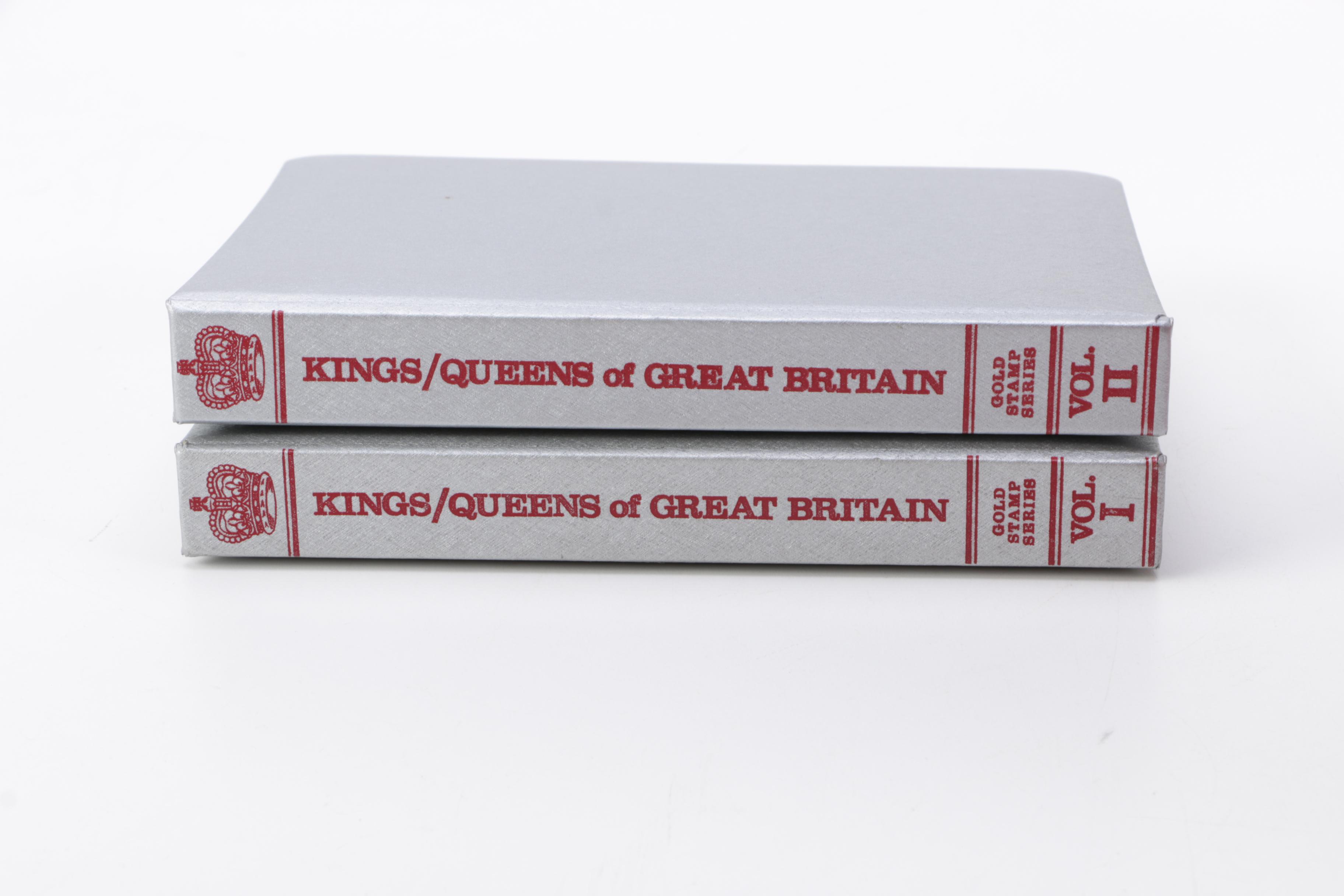 Silver Jubilee Gold Stamp Series of the Kings and Queens of Great Britain