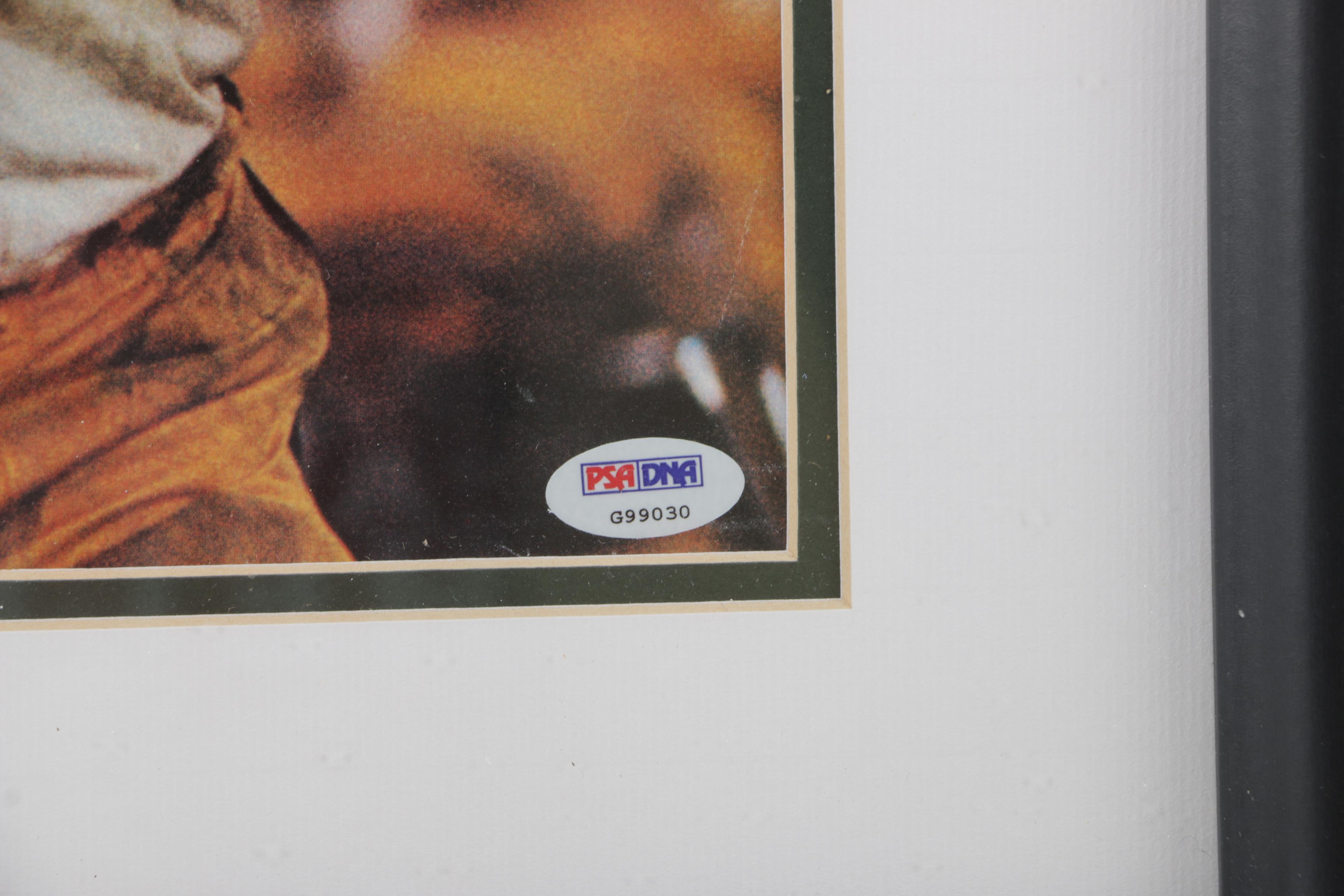 Signed Ray Nitschke Green Bay Packers Photo