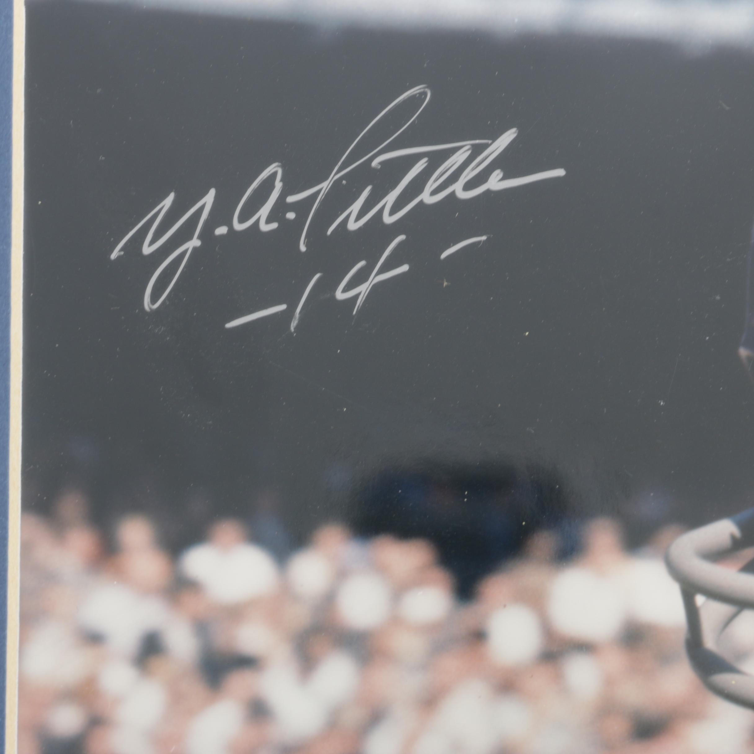 Signed Y. A. Tittle Photograph