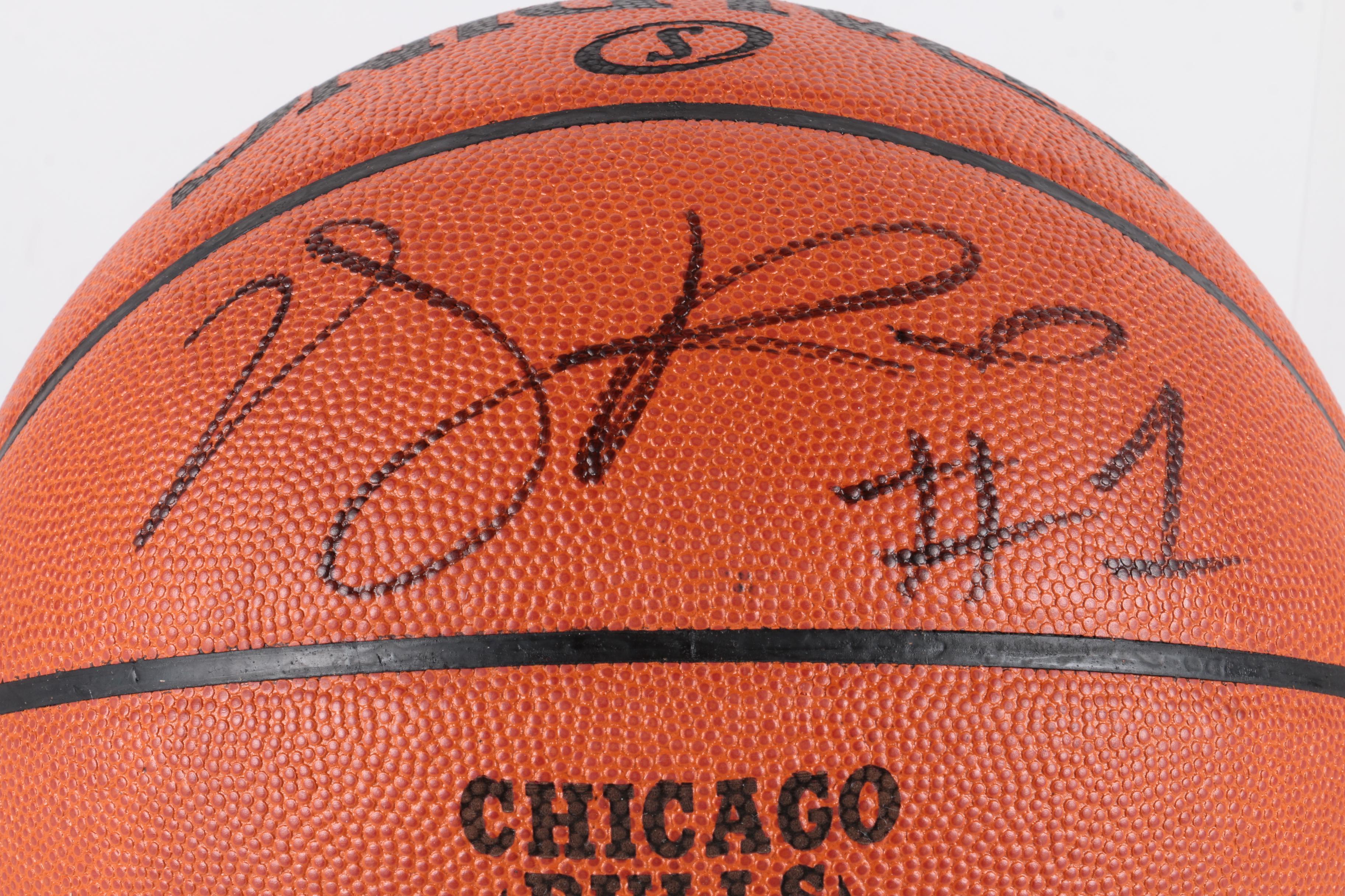 Derrick Rose Signed Chicago Bulls Basketball