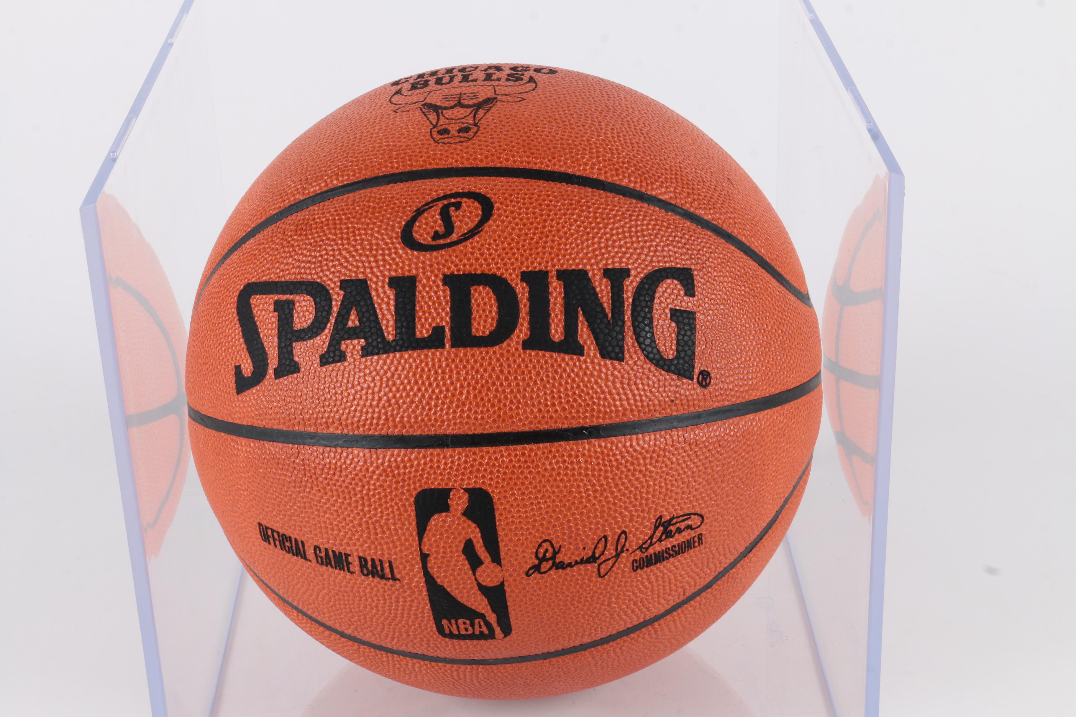 Derrick Rose Signed Chicago Bulls Basketball