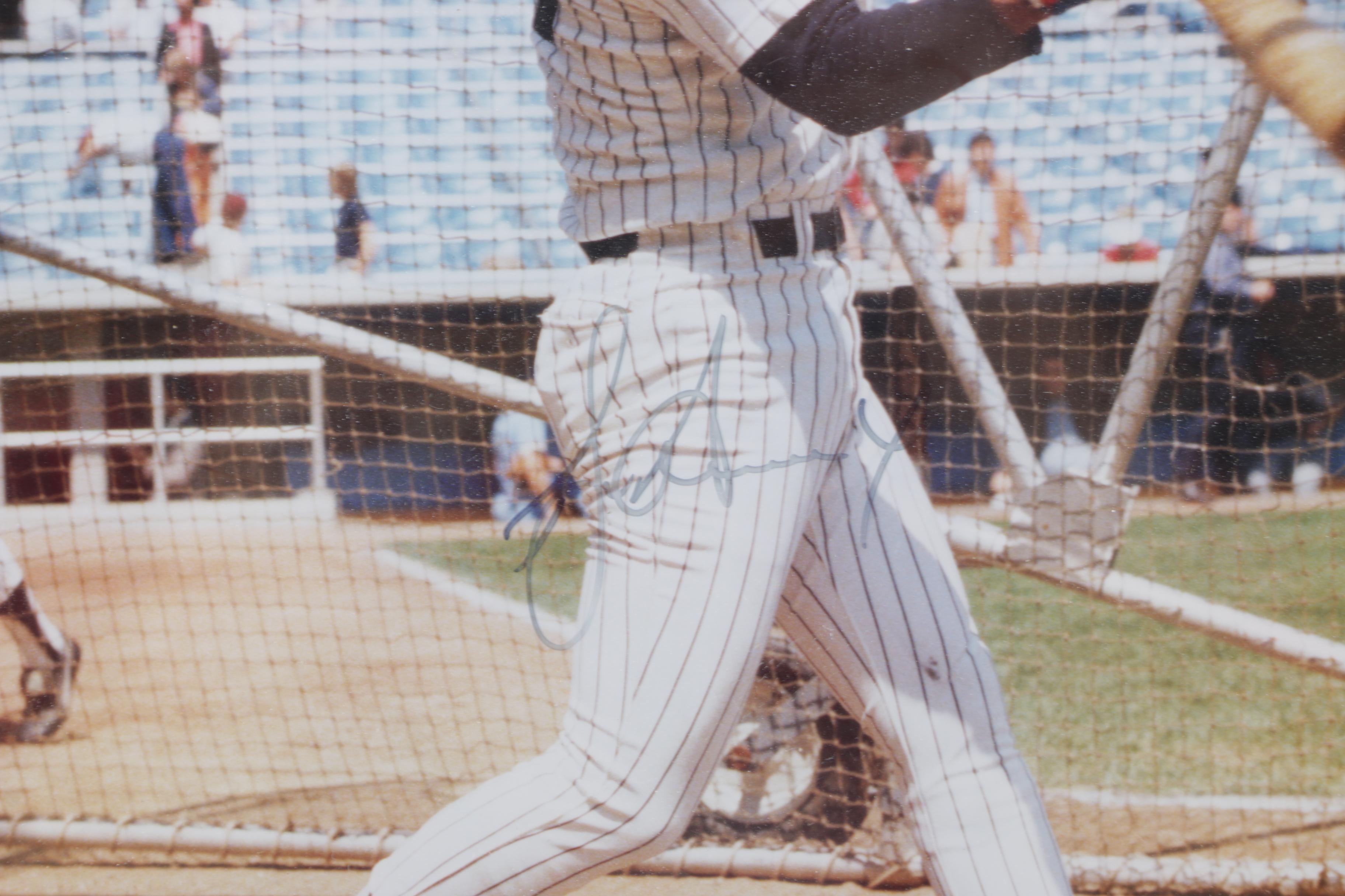 Bucky Dent Signed Photograph Print