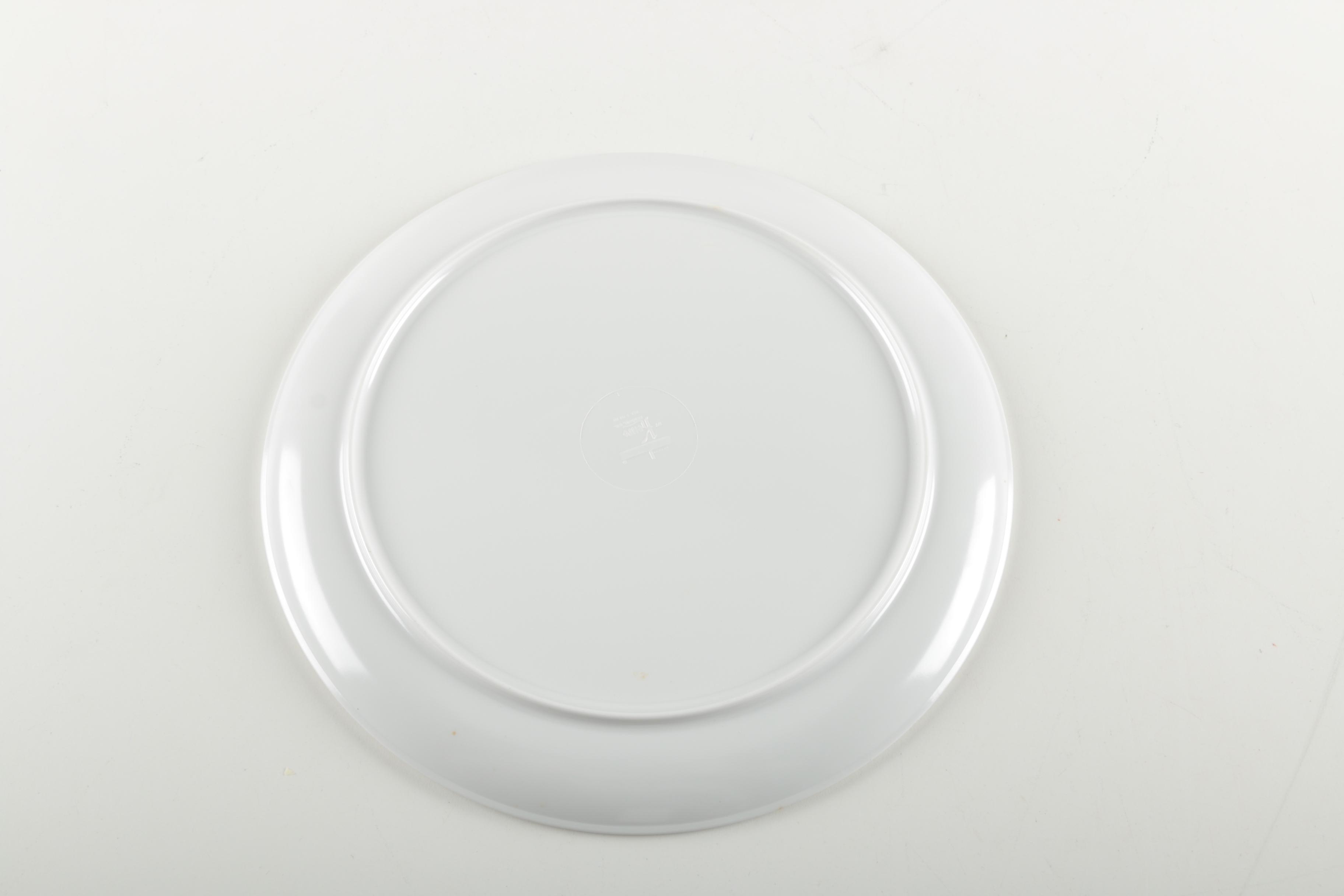 Signed Johnny Benches Home Plate Restaurant Dinner Plate