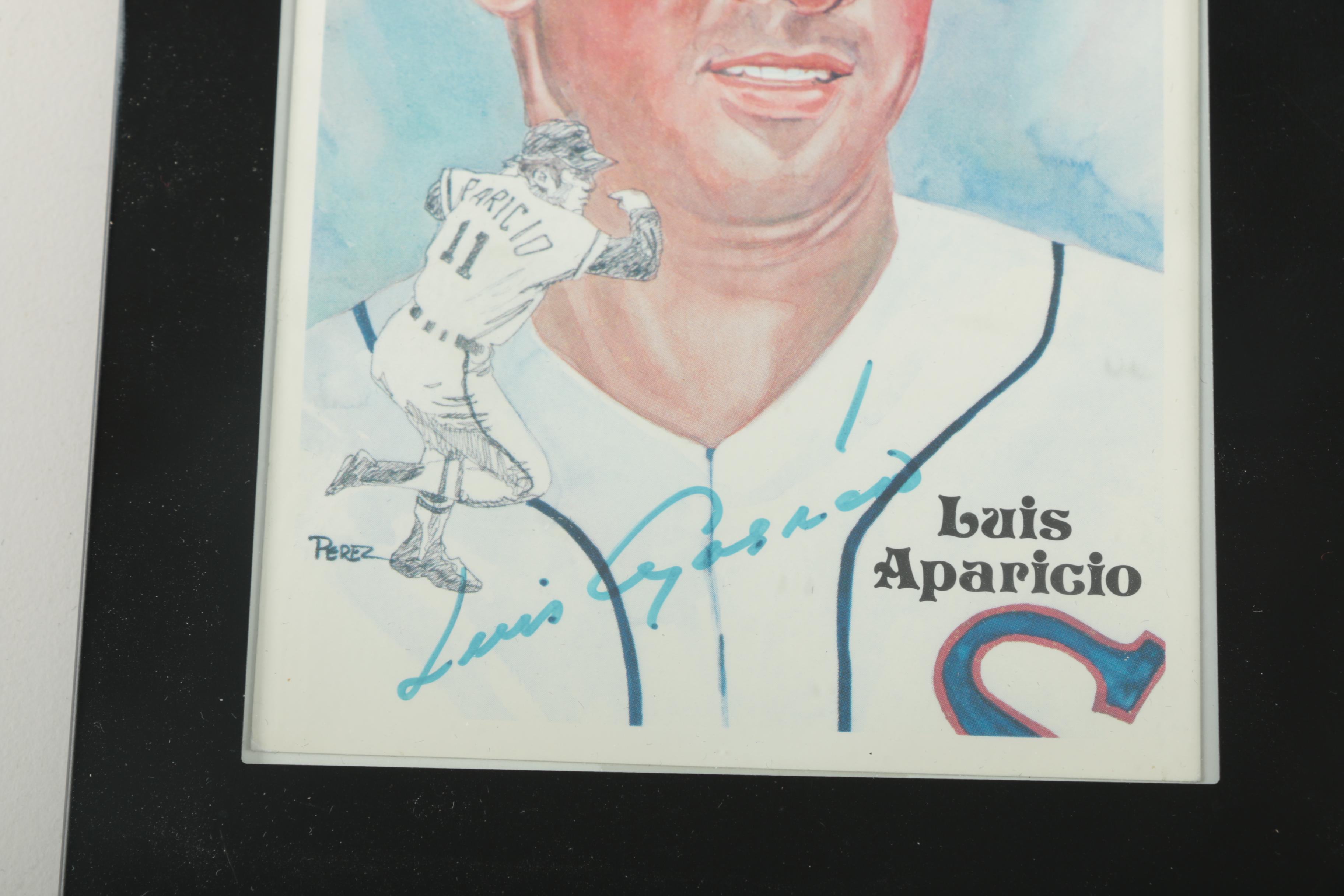 Signed Luis Aparicio print