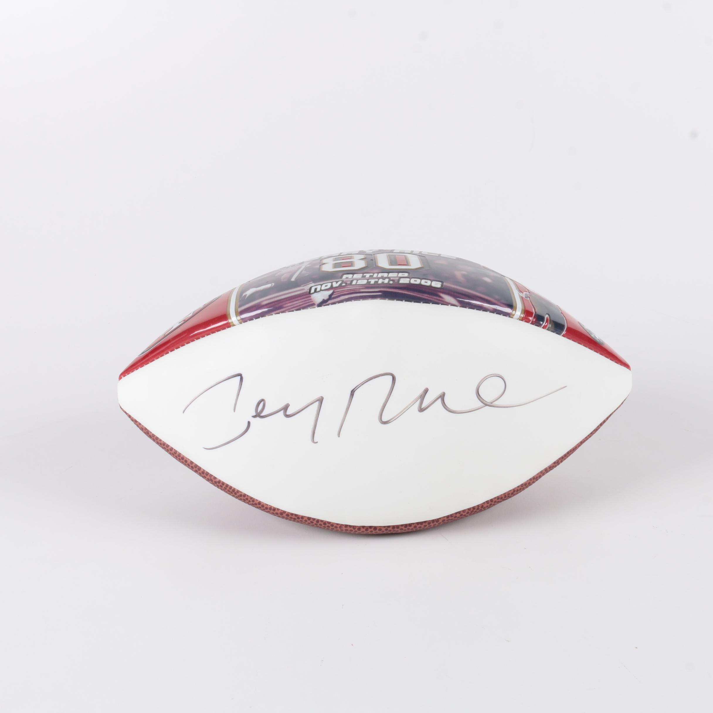 Jerry Rice Autographed San Francisco 49ers Football