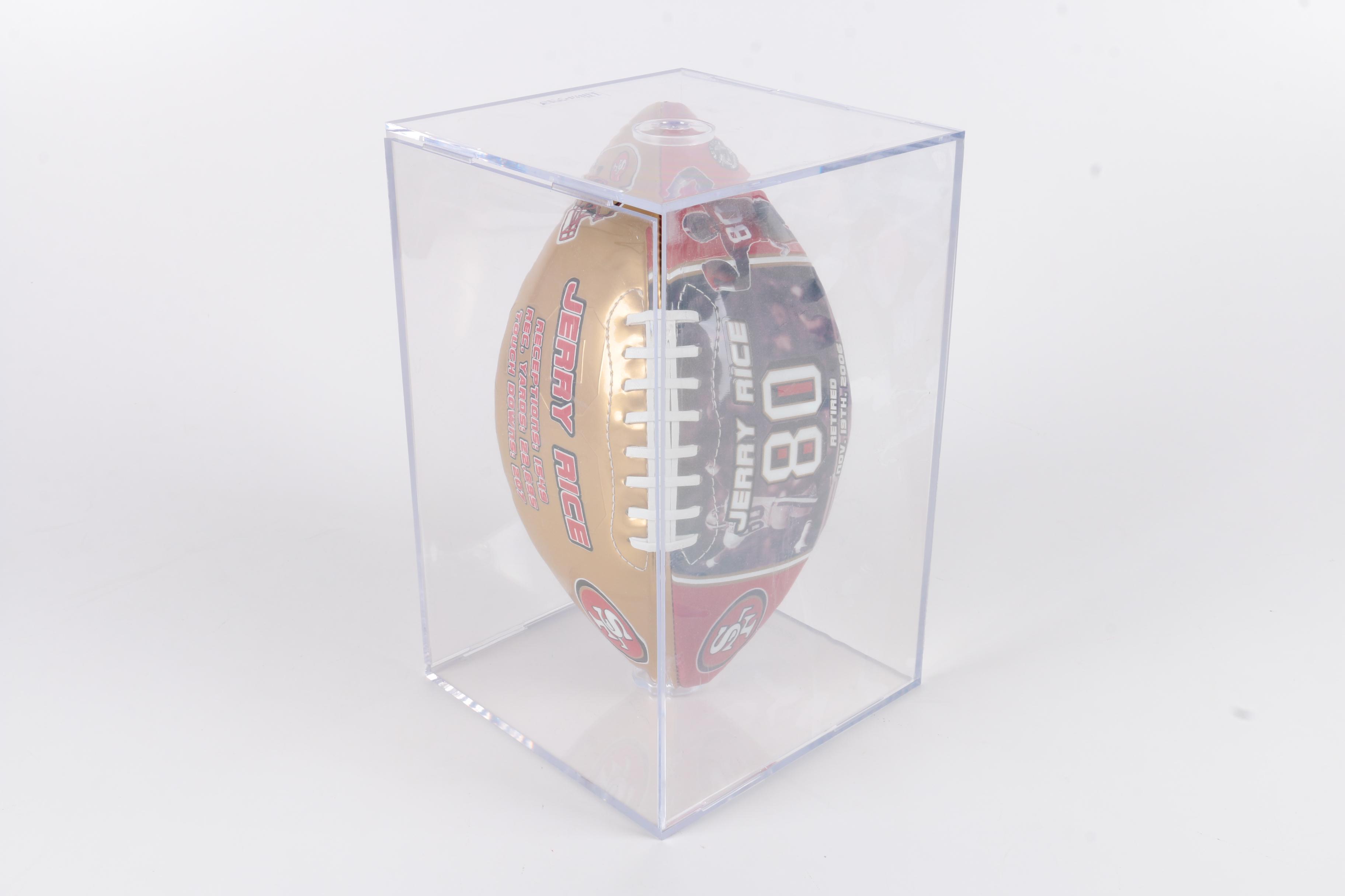 Jerry Rice Autographed San Francisco 49ers Football