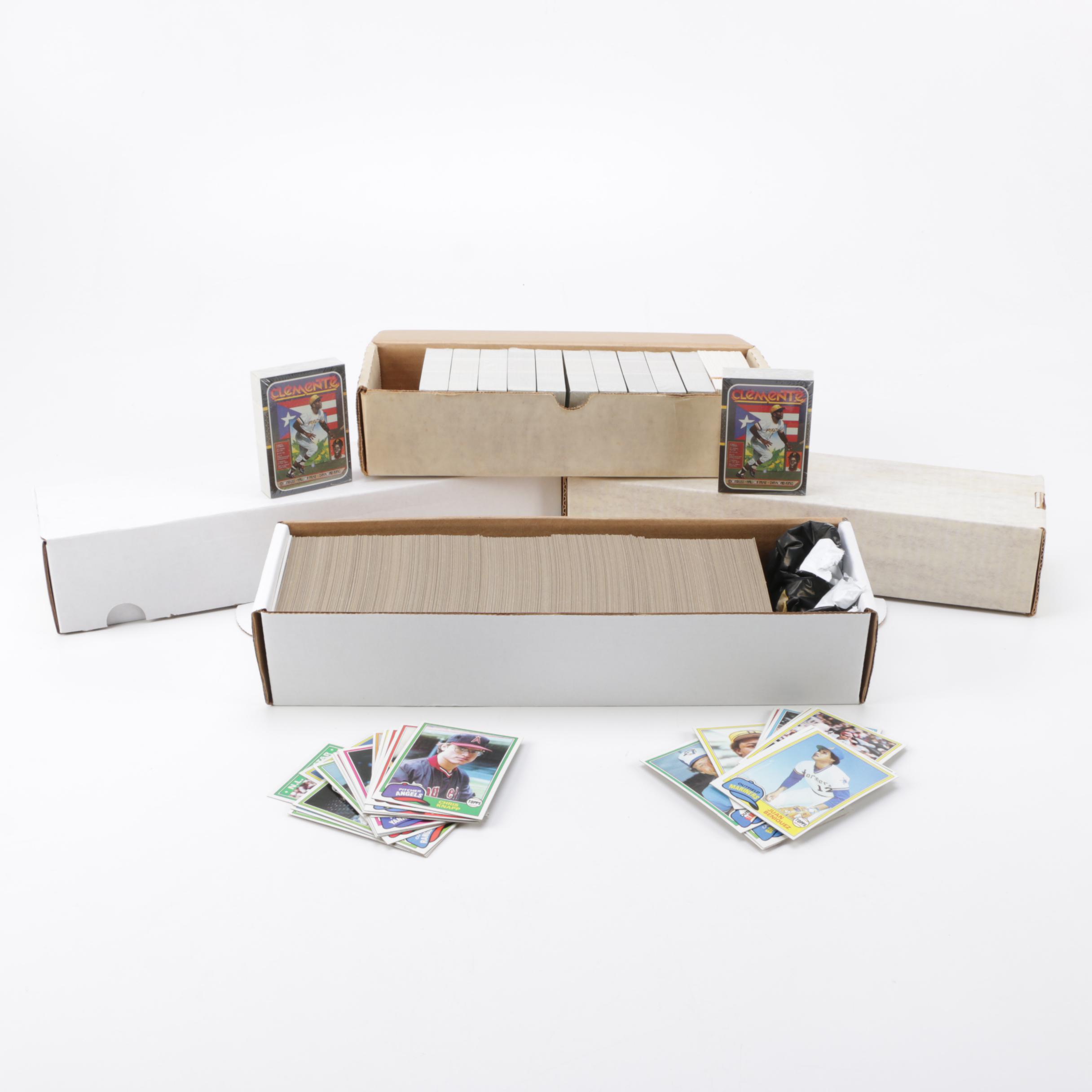 Generous Baseball Card Collection