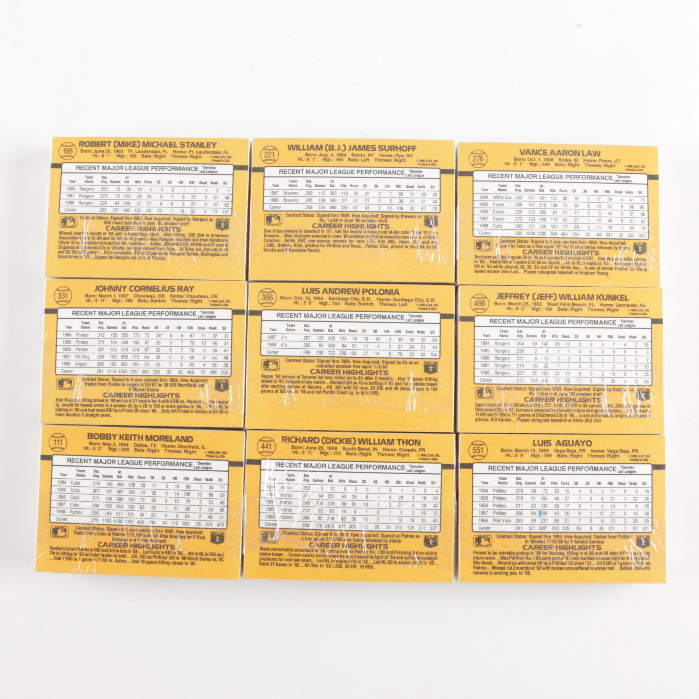 1989 Donruss Baseball Cards