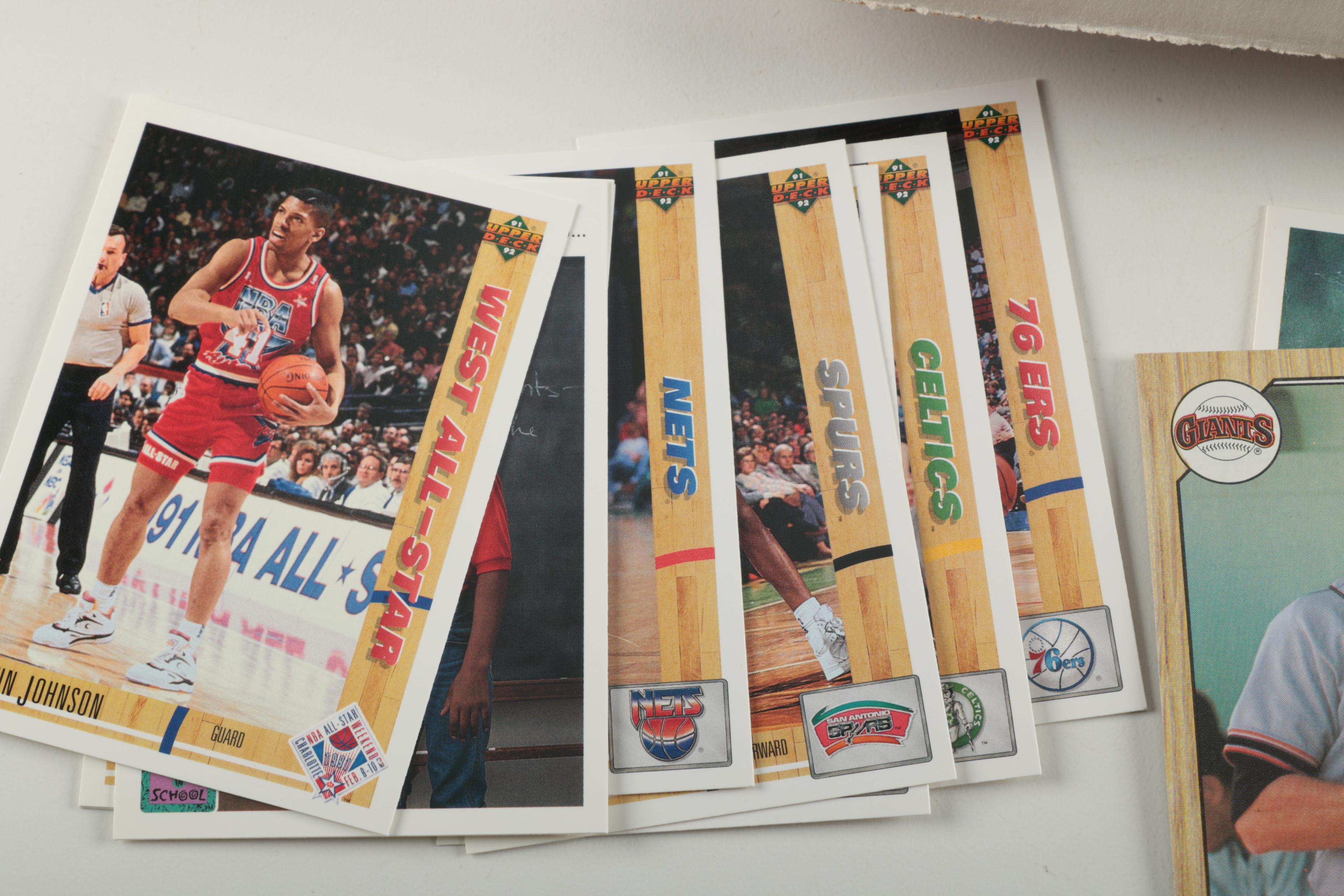 1980s–1990s Baseball and Basketball Cards