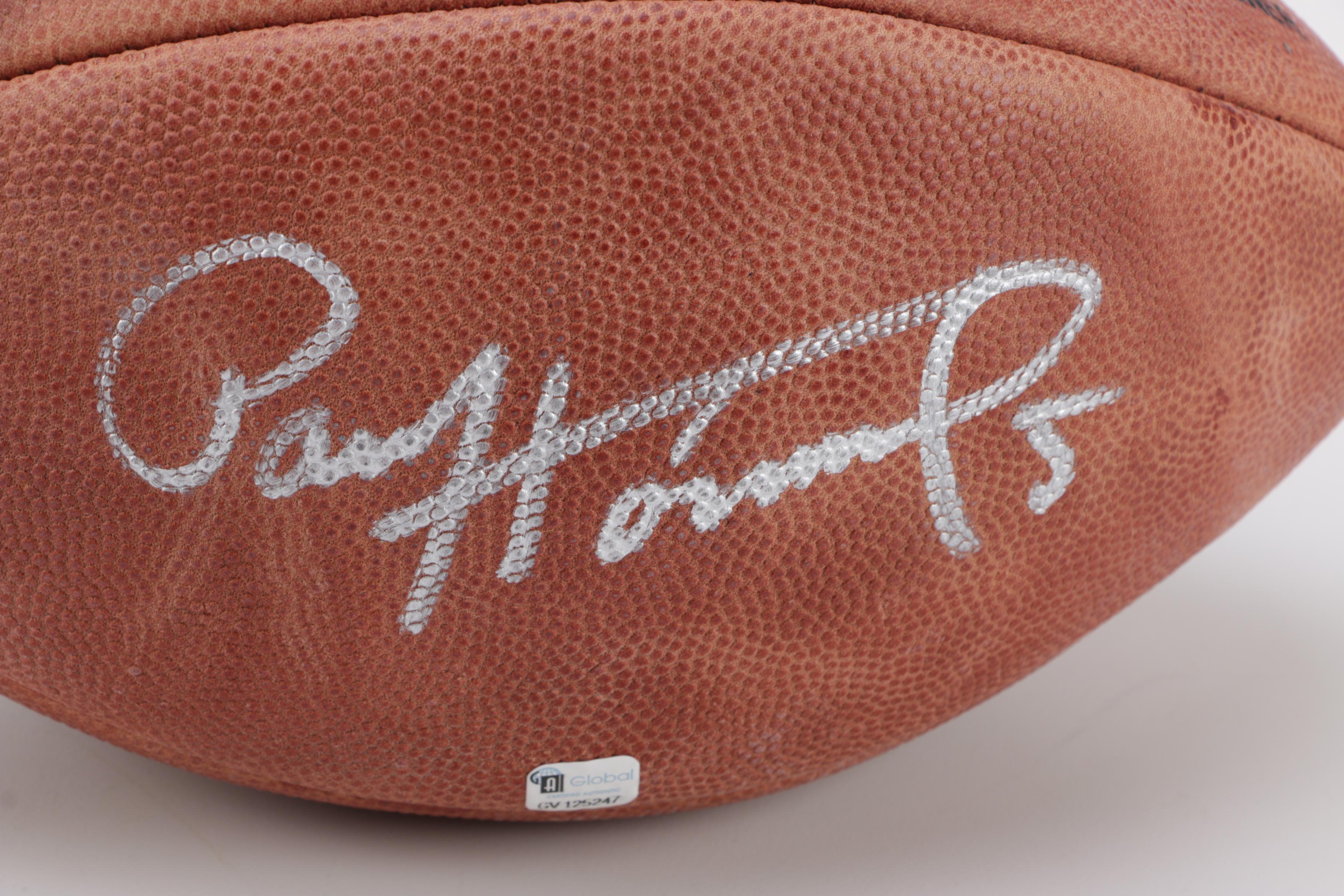 Paul Hornung Autographed Football