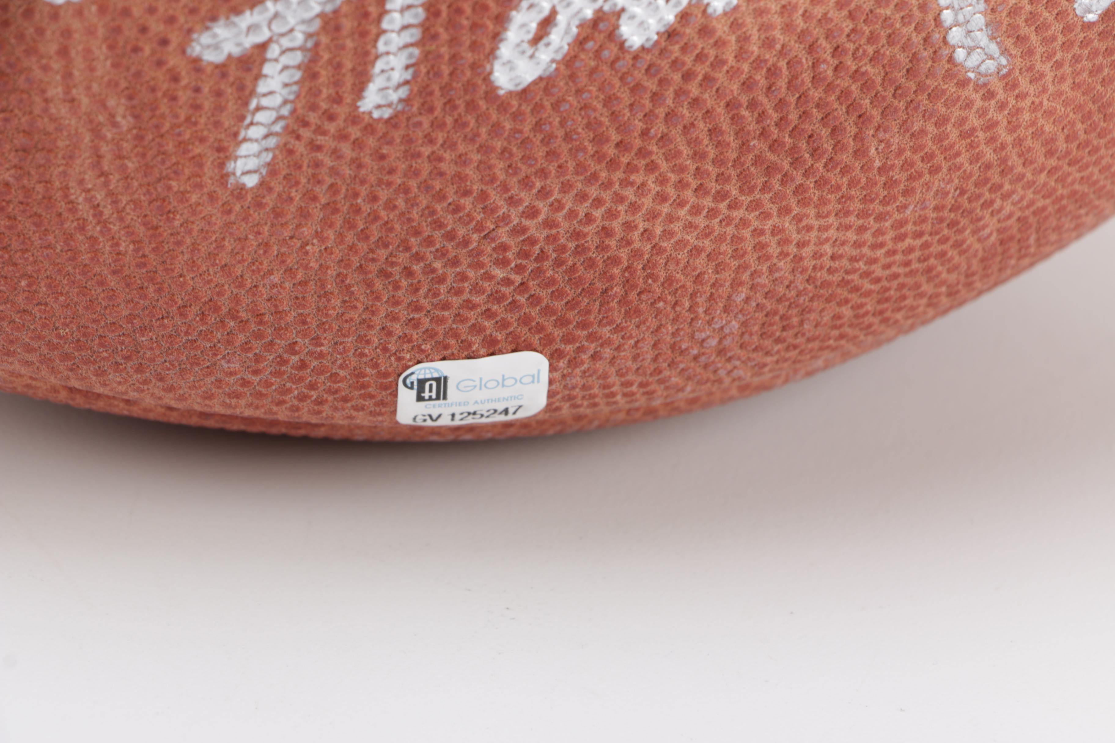 Paul Hornung Autographed Football