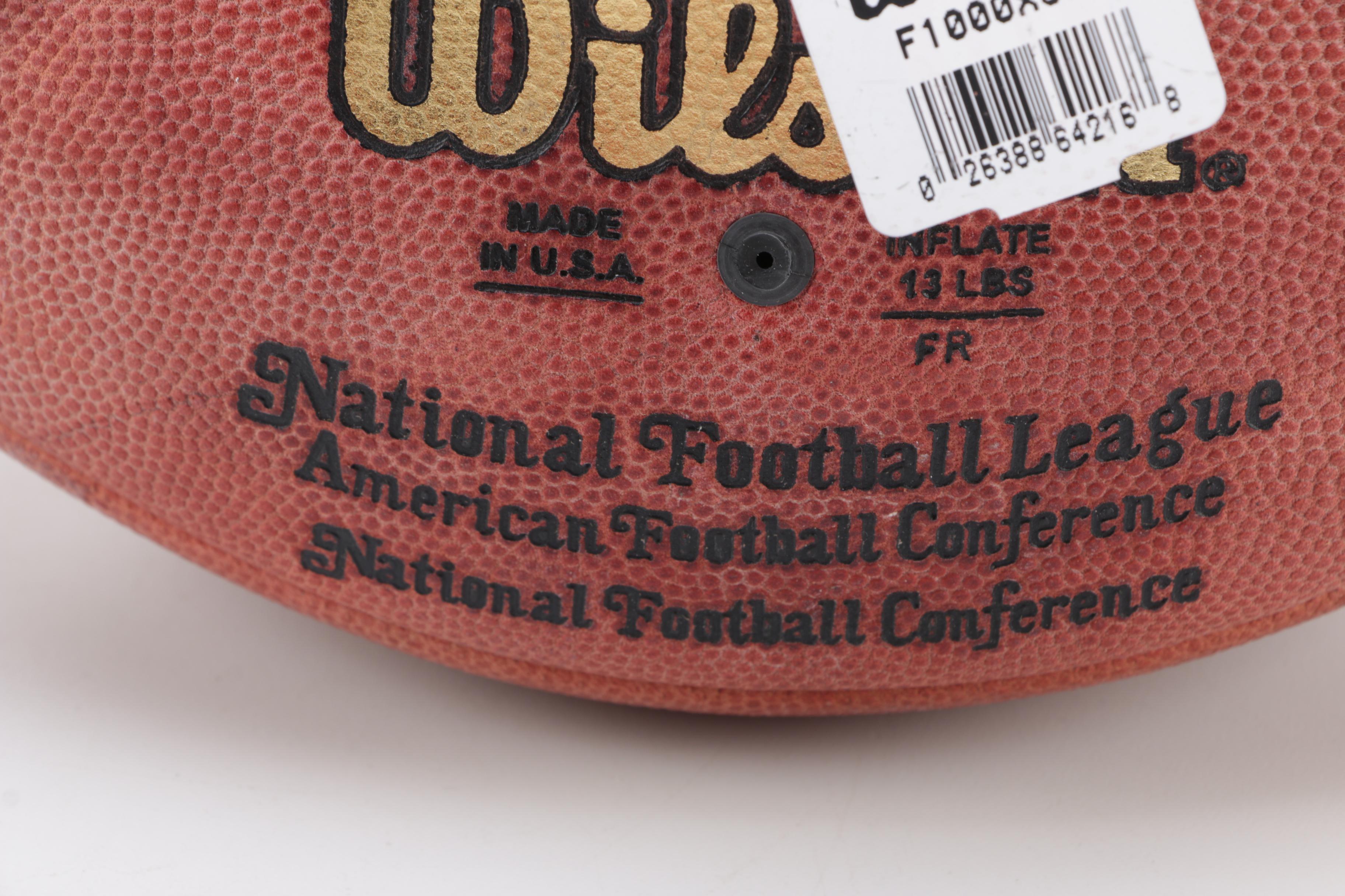 Paul Hornung Autographed Football