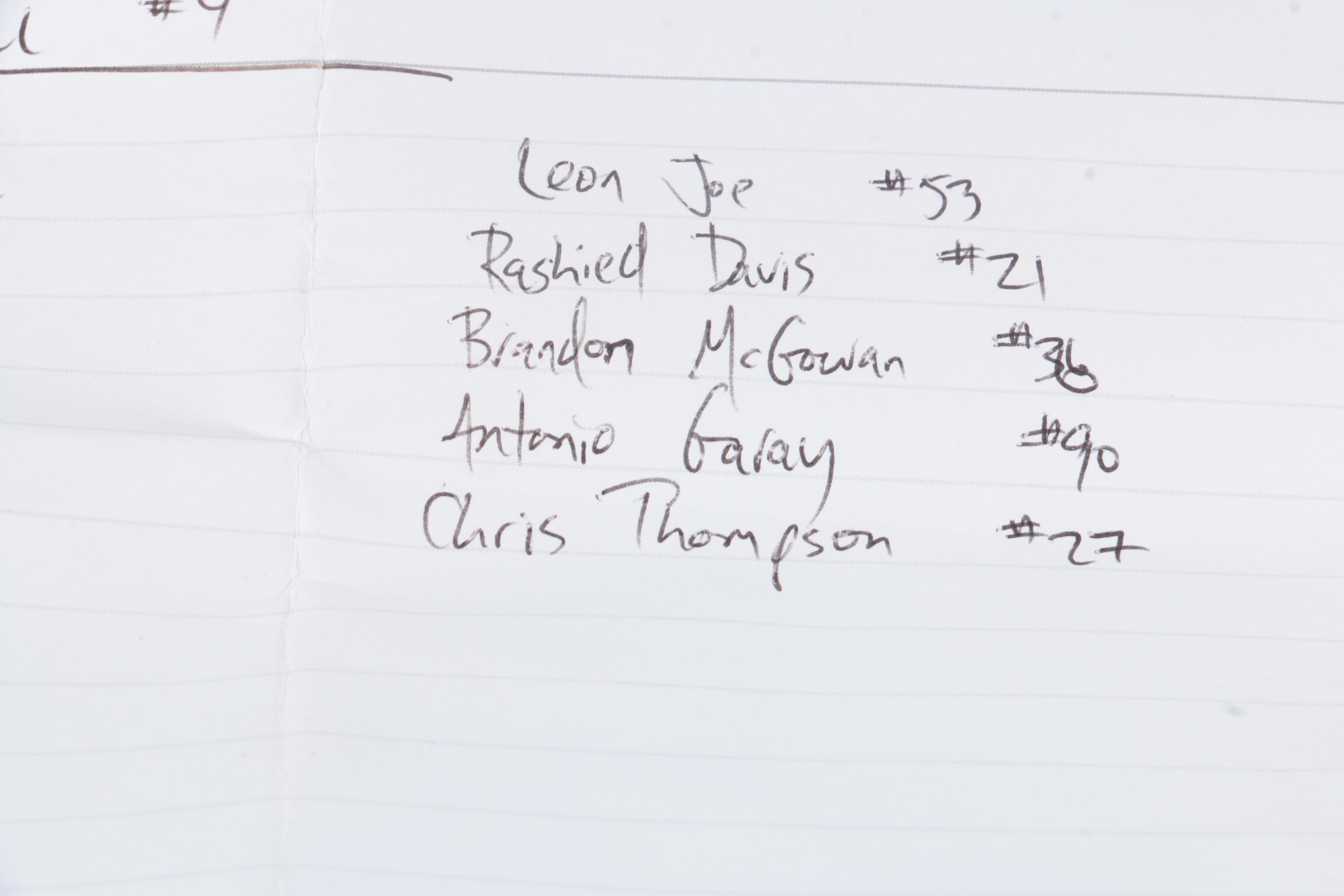 Autographed Chicago Bears Football