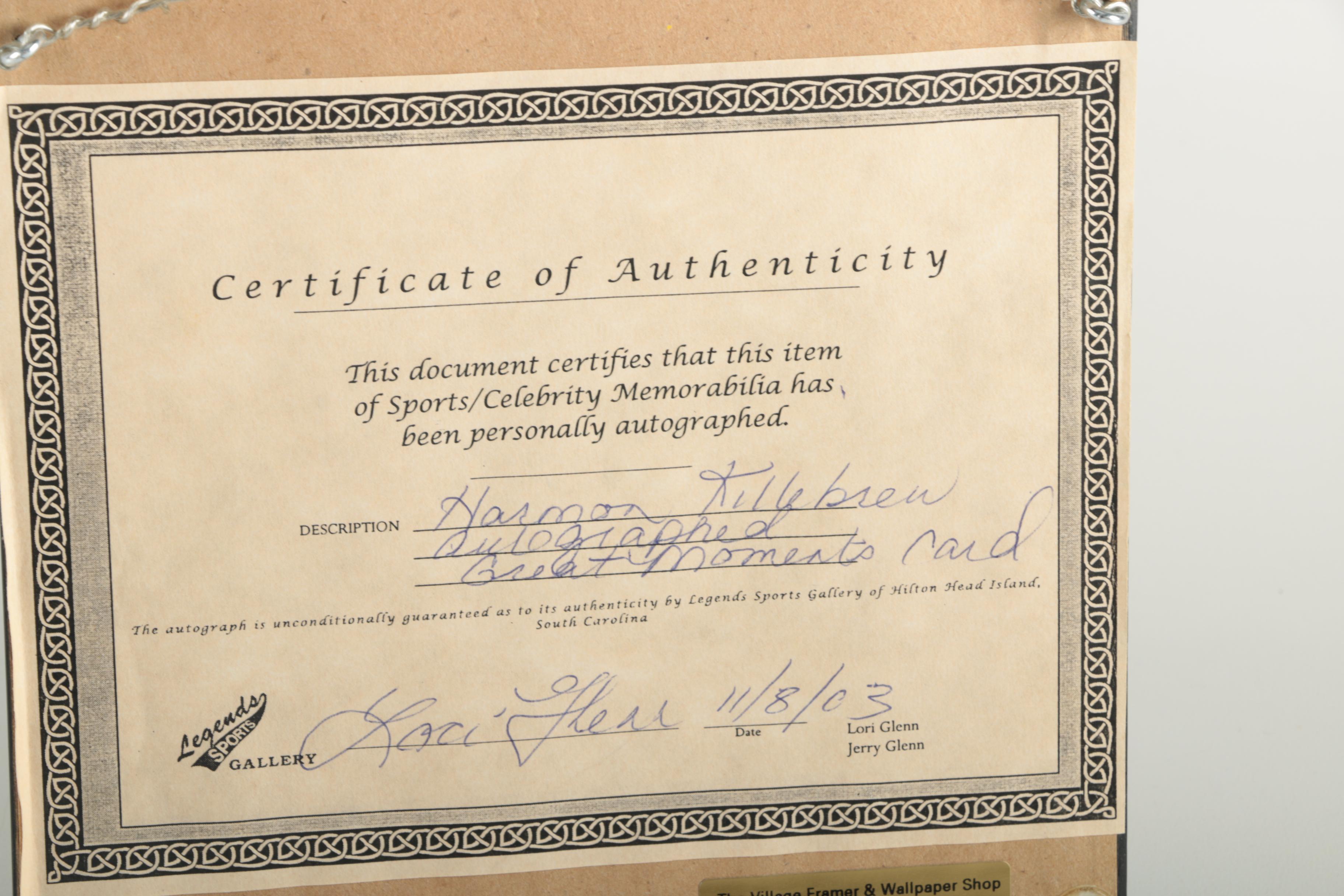 Harmon Killebrew Signed Offset Lithograph After Perez