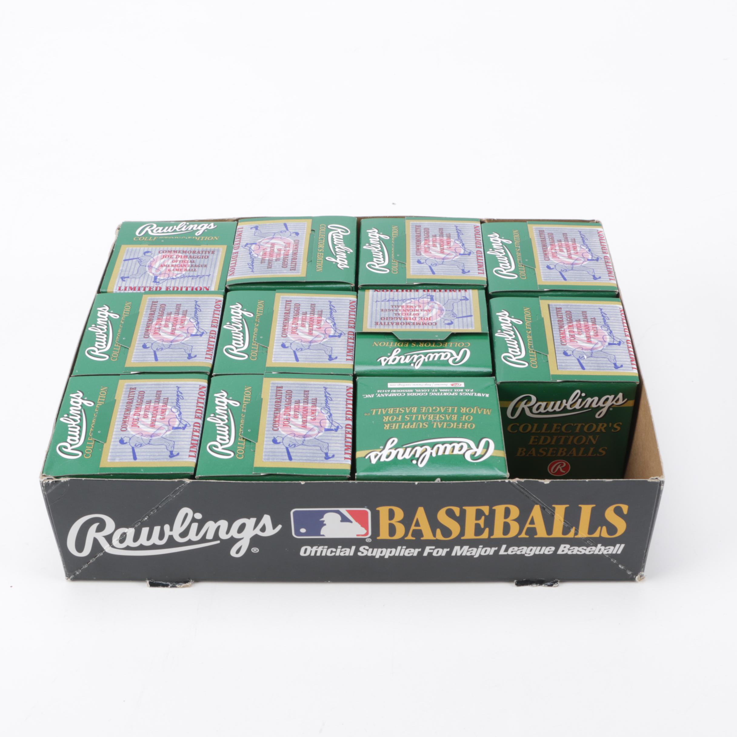 Rawlings Collector's Edition Joe DiMaggio Baseballs