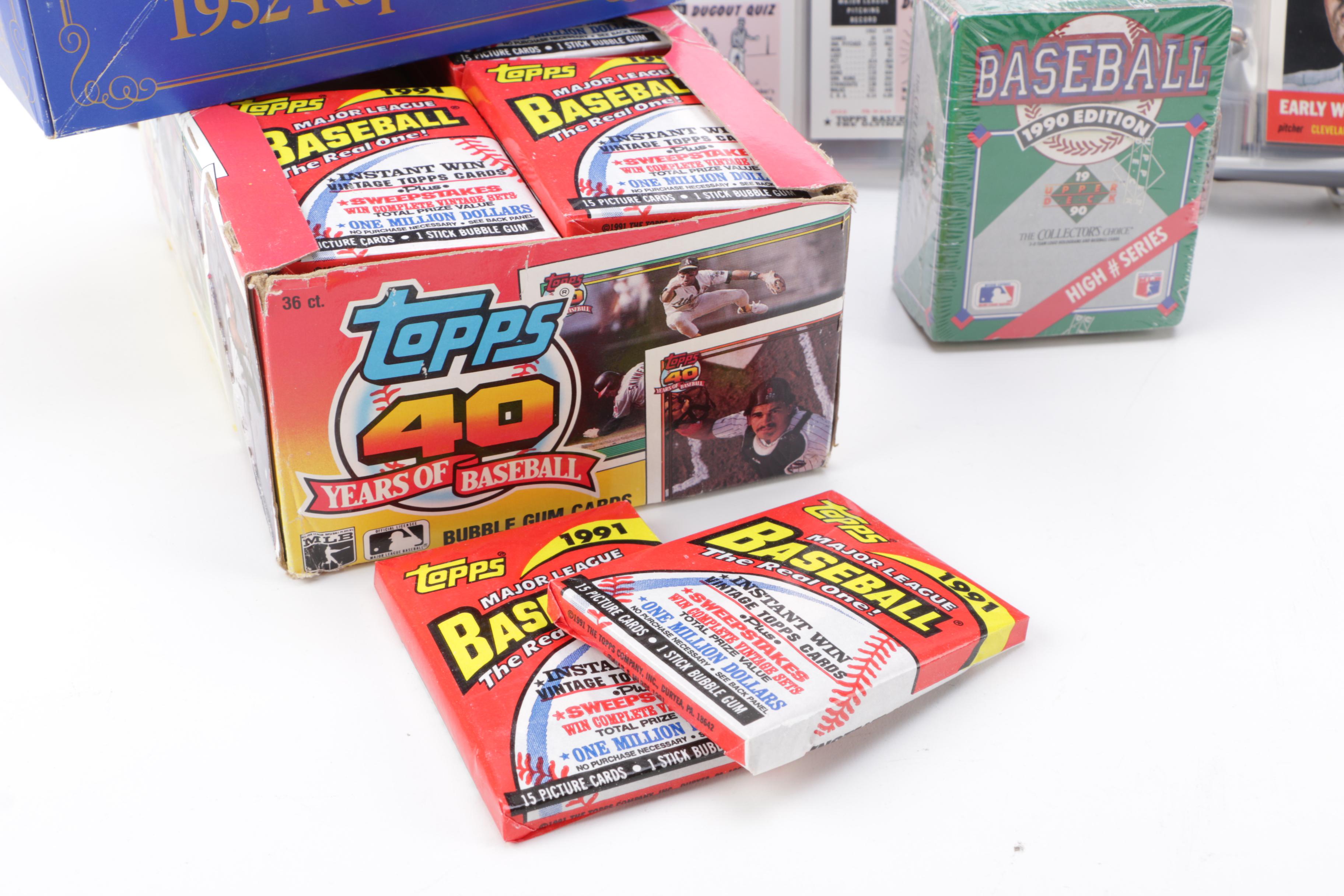 Vintage Baseball Cards with Topps