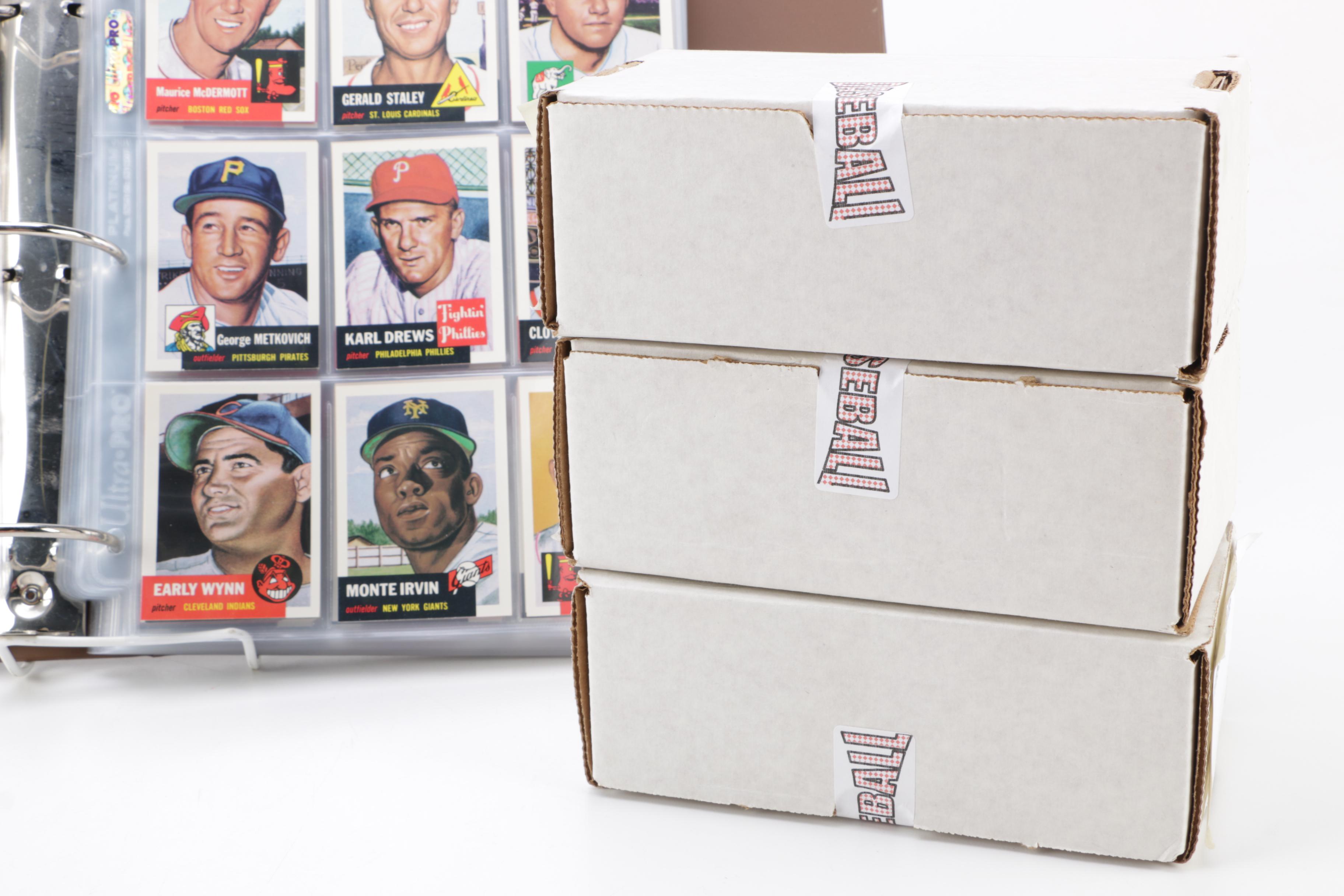 Vintage Baseball Cards with Topps