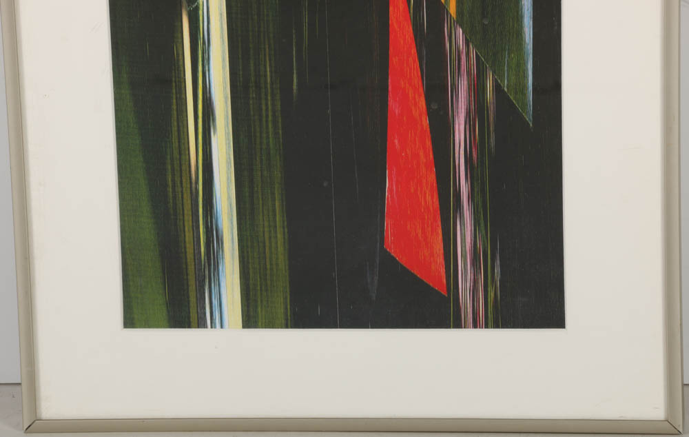 Don Werner Digital Photo Collage on Paper "Poppies"