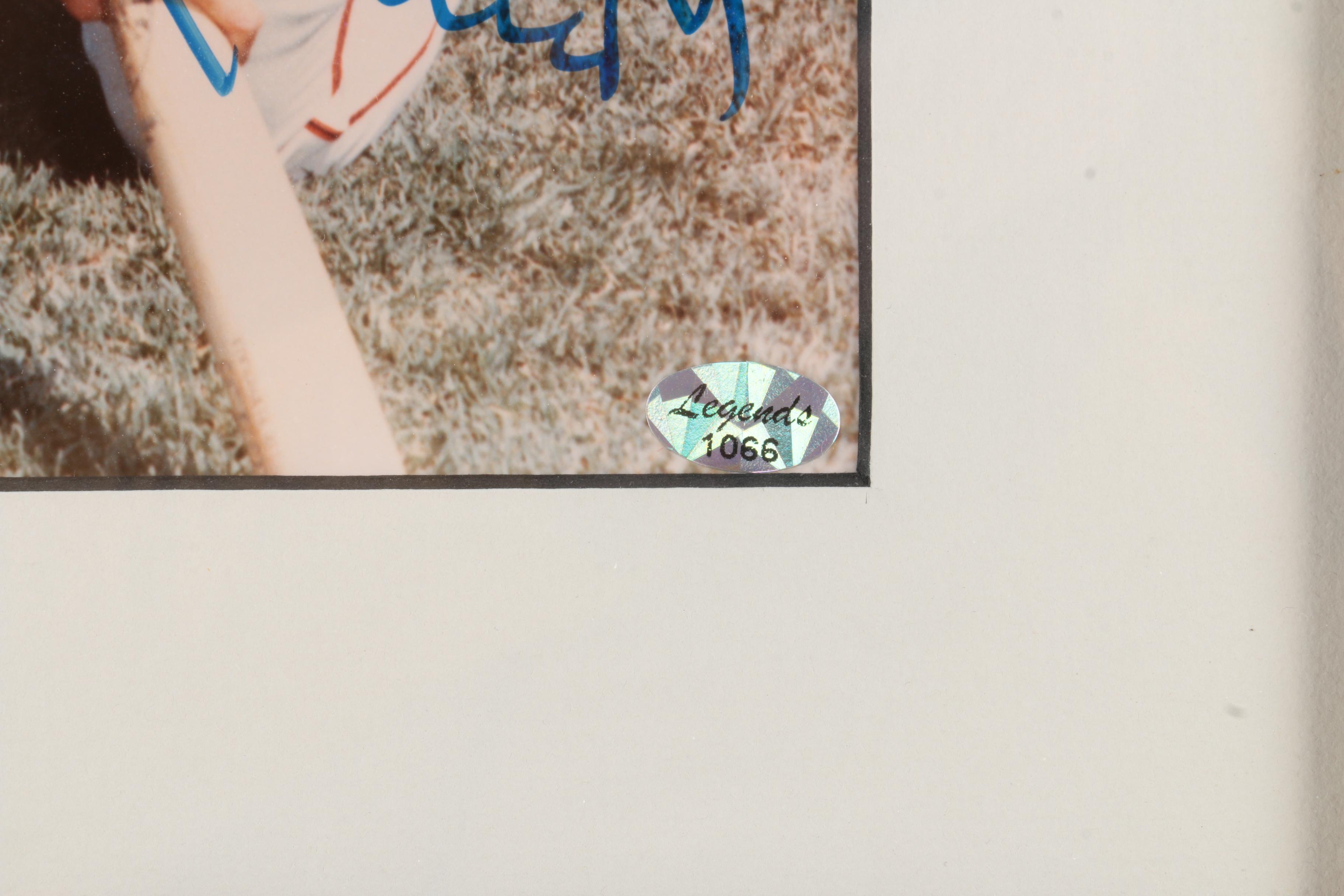 Signed Brooks Robinson Photograph