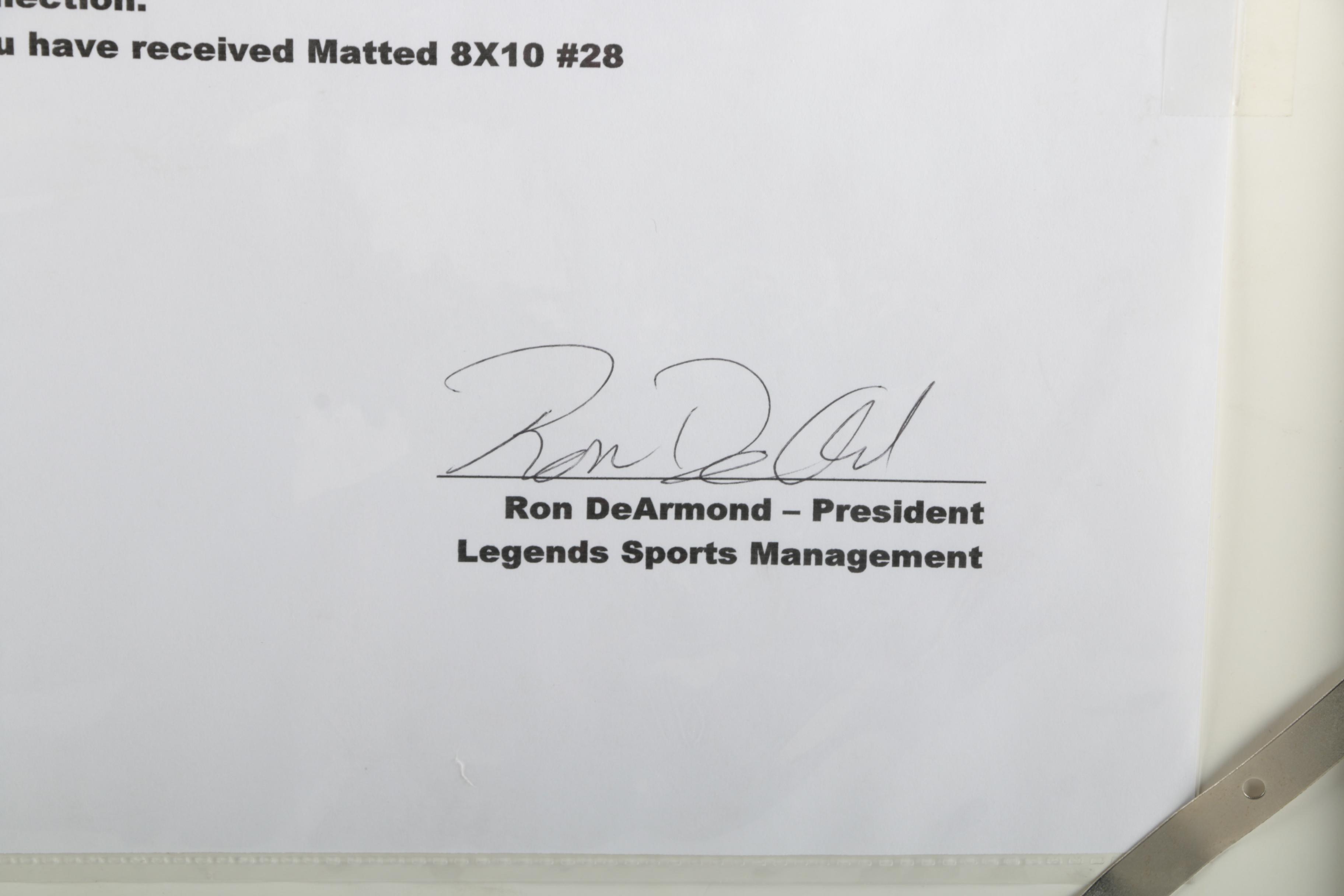 Gale Sayers Signed Lithograph