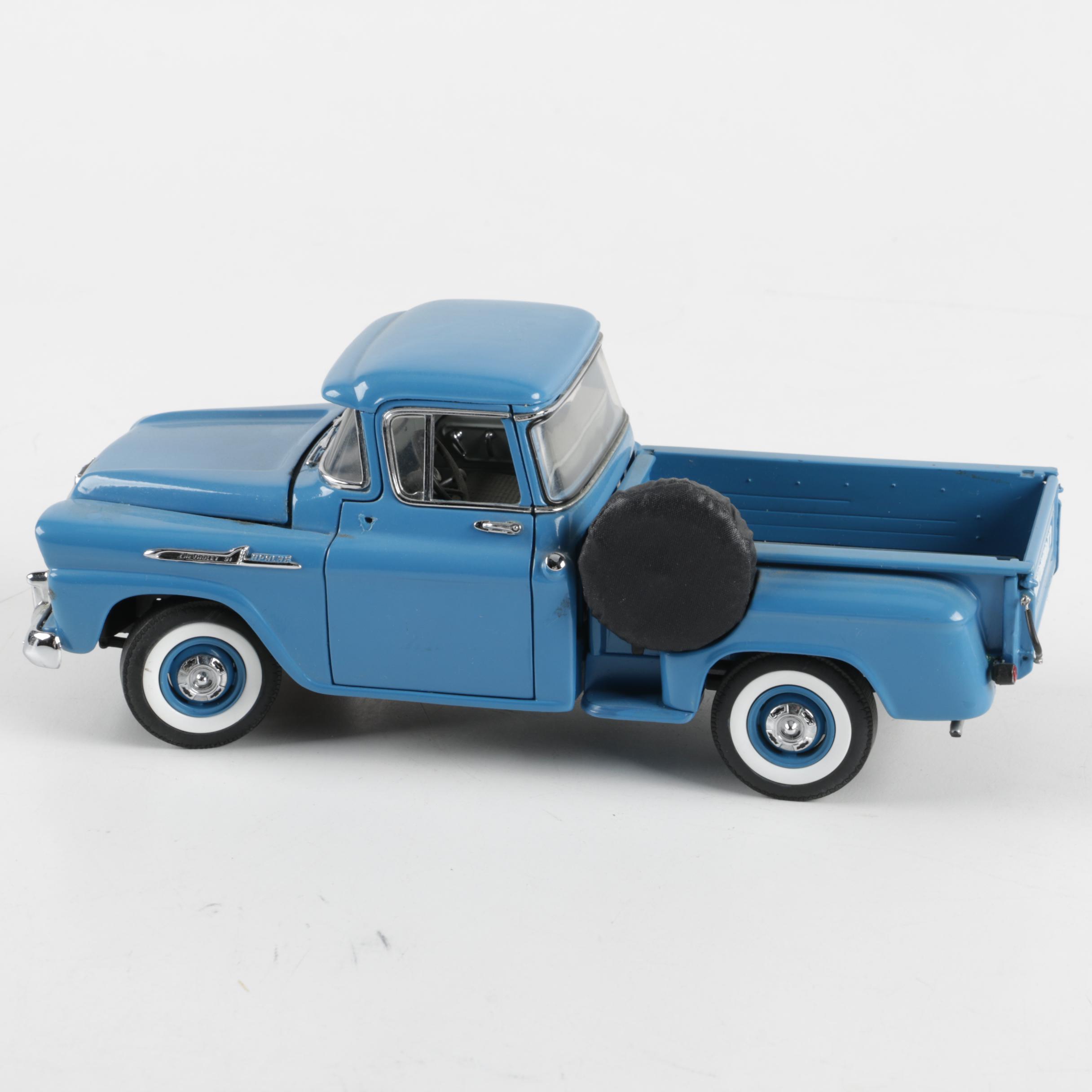 Collection of Danbury Mint Die-Cast Chevrolet Trucks