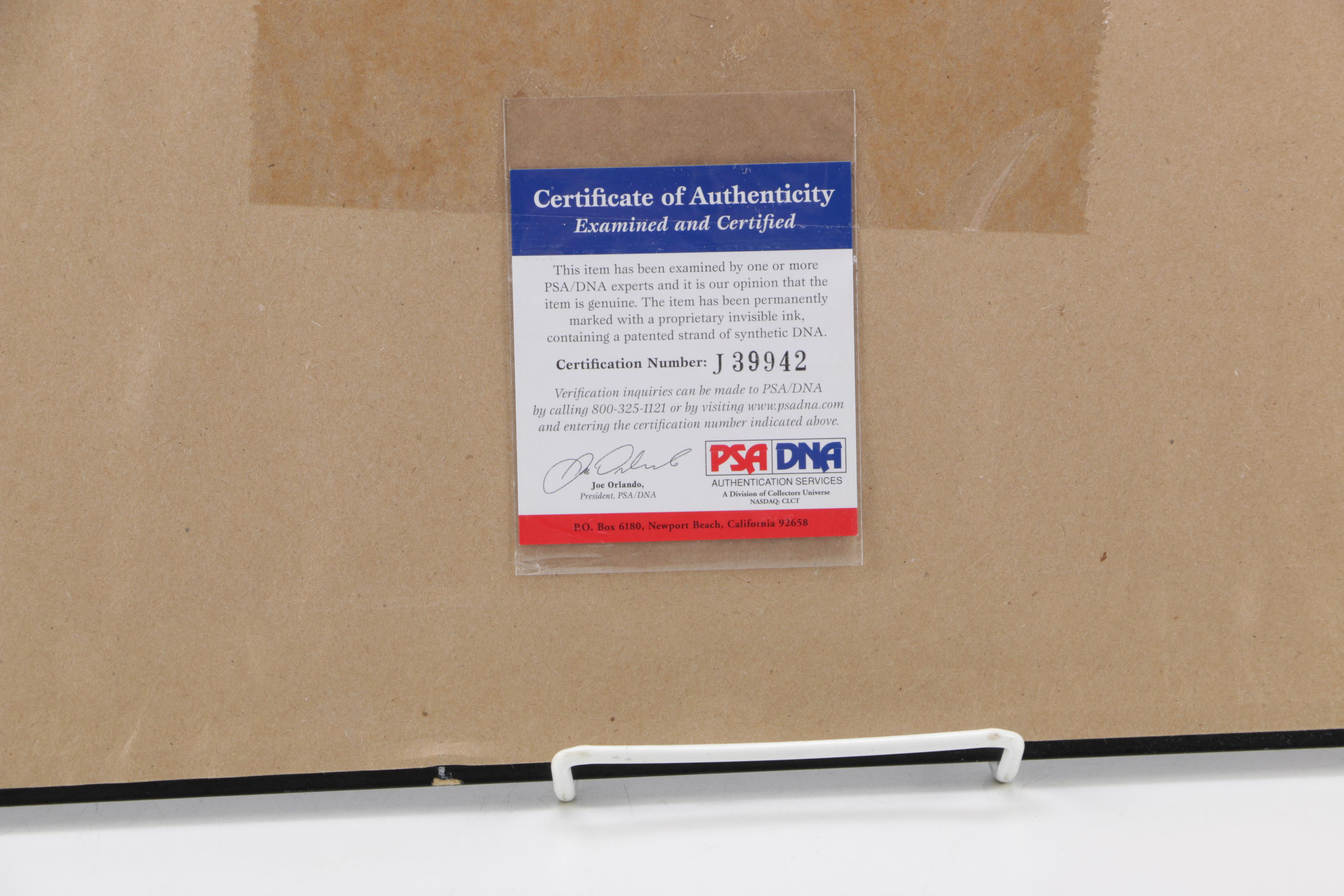 Y.A. Tittle Autographed Photo