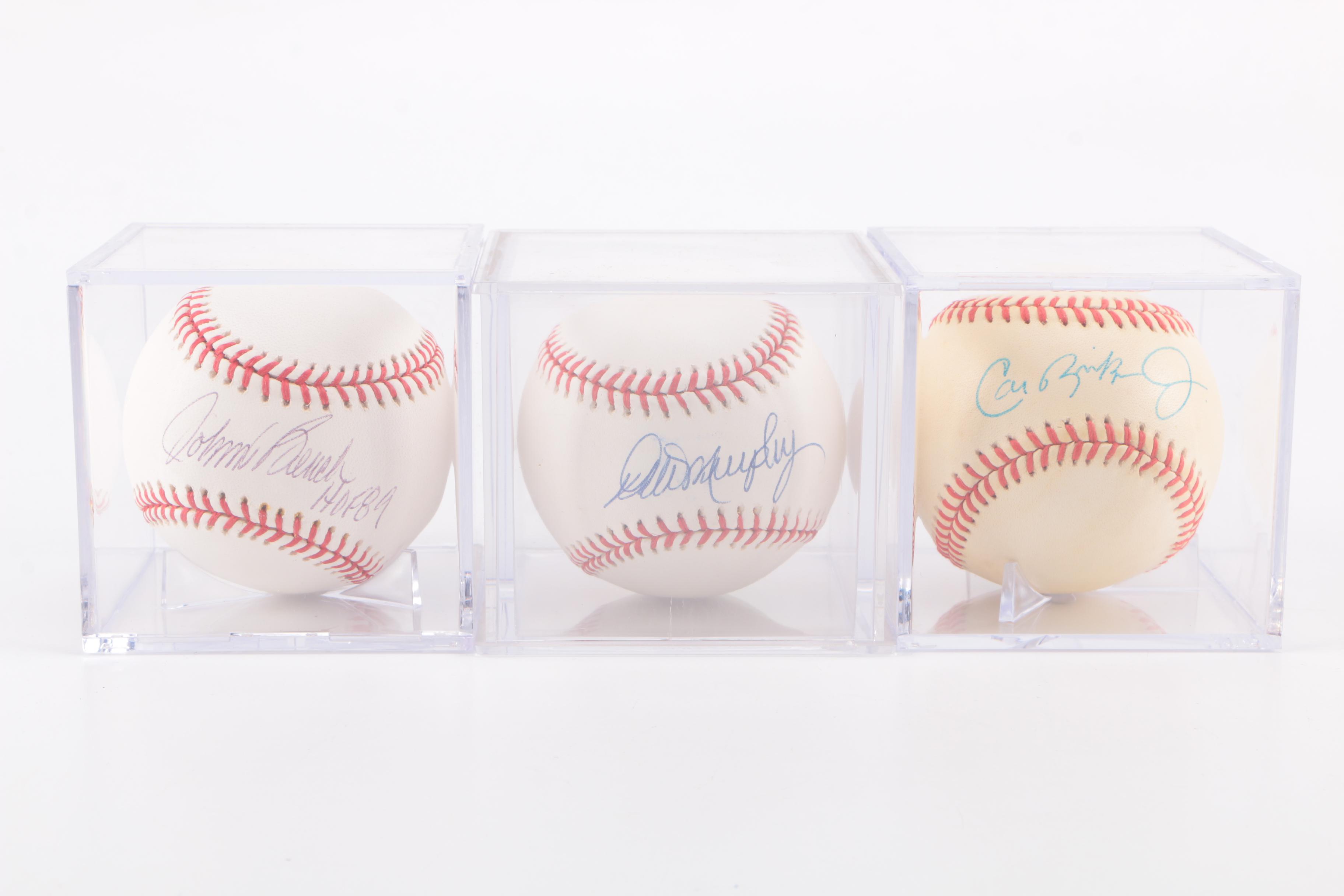 Collection of Signed Baseballs