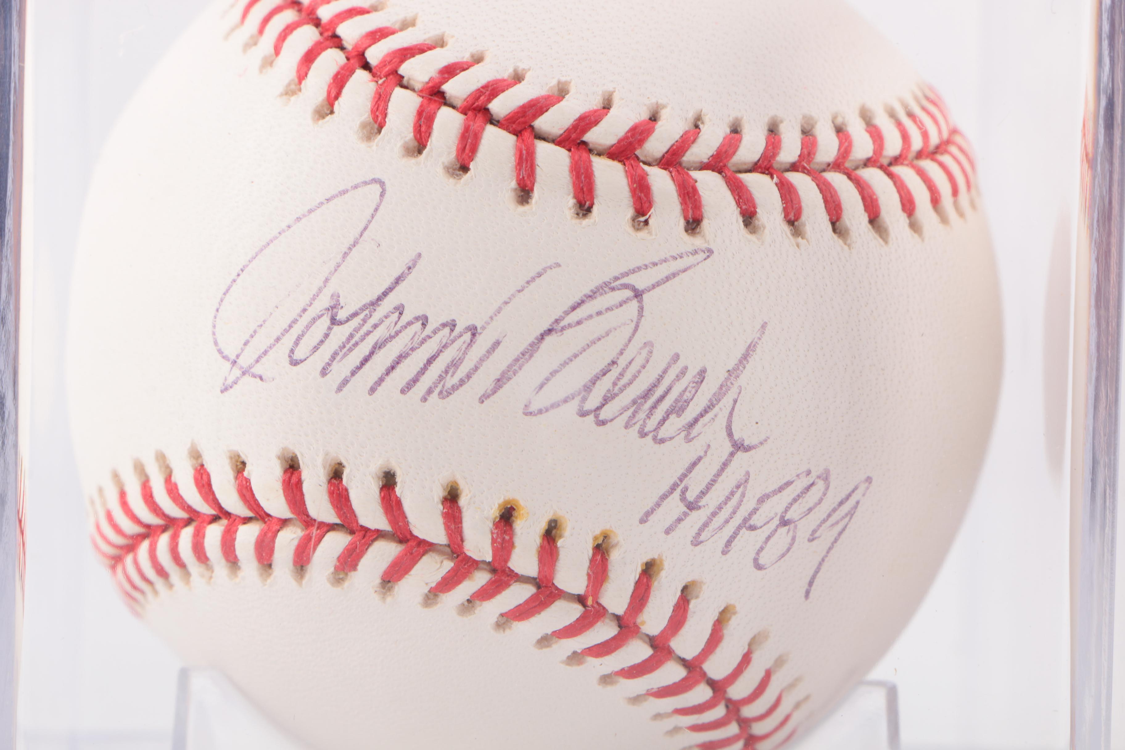 Collection of Signed Baseballs