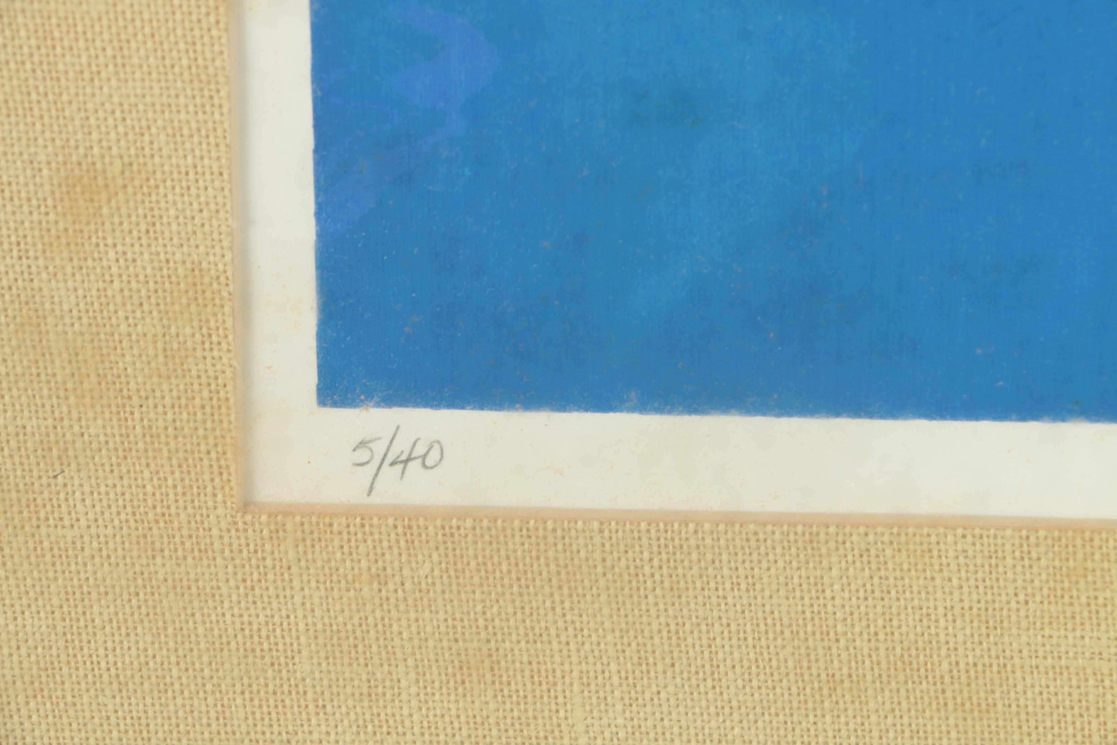 Bob Click Limited Edition Serigraph Print "Pacific Pearl"