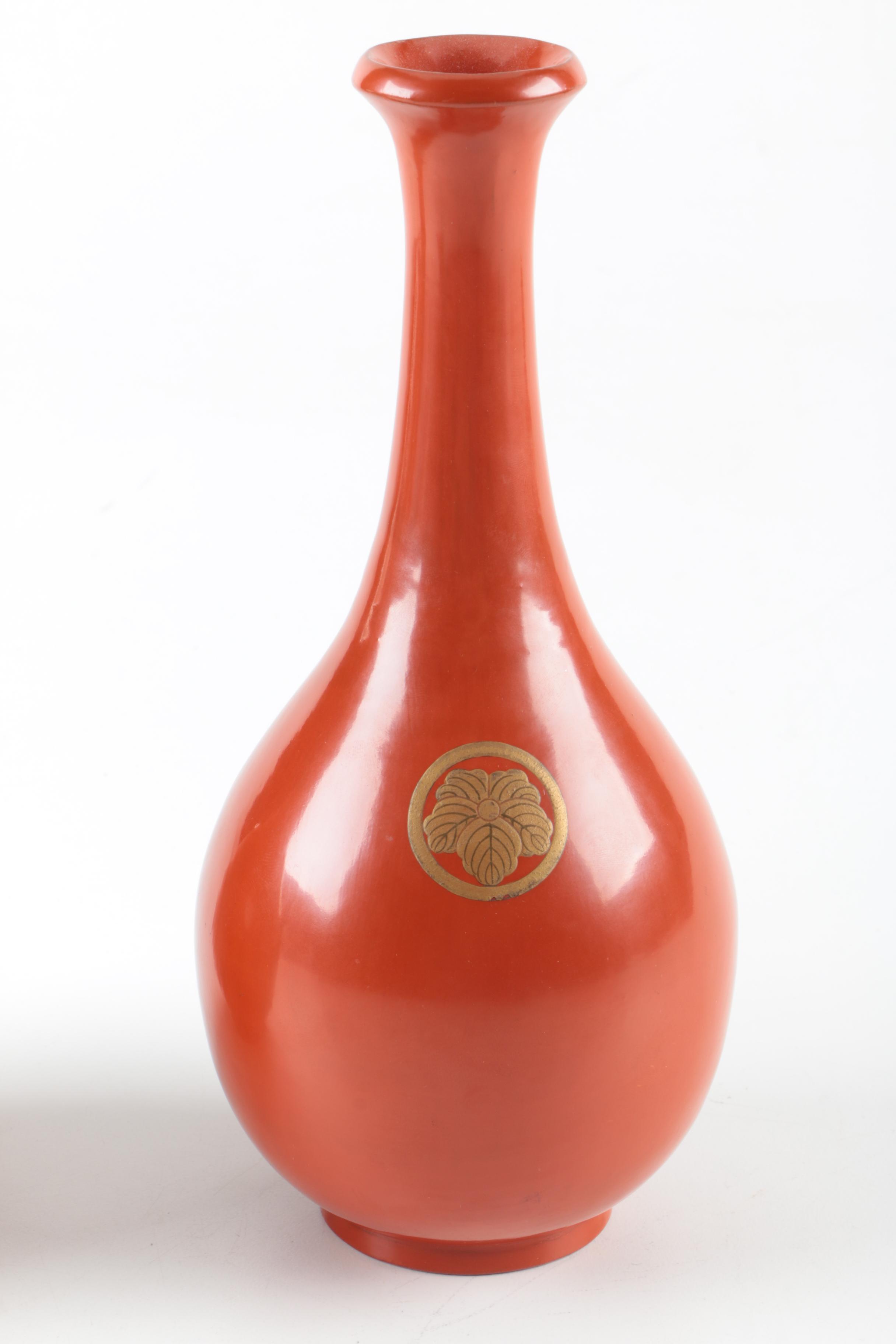 Japanese Lacquerware Sake Decanters