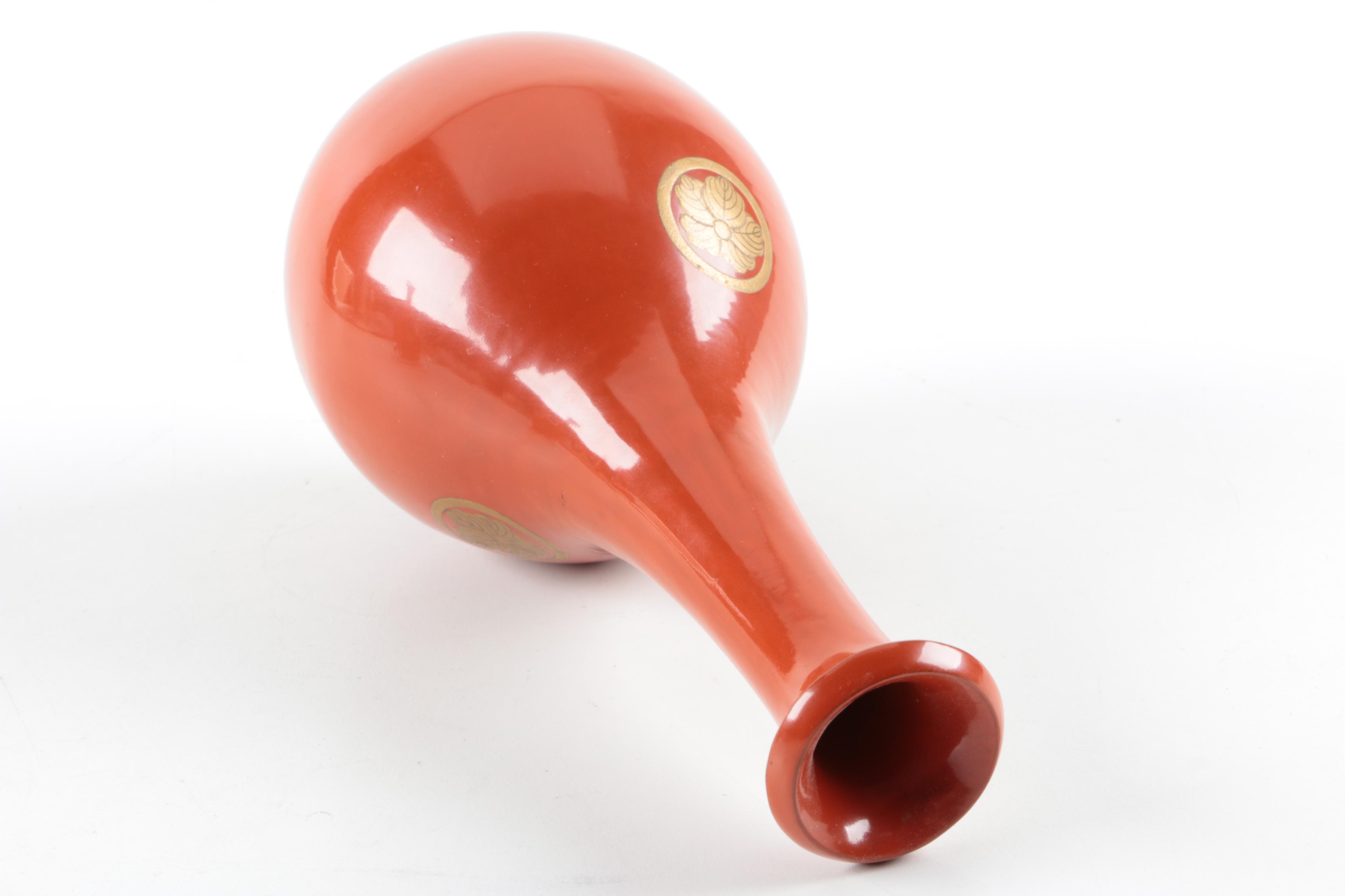 Japanese Lacquerware Sake Decanters