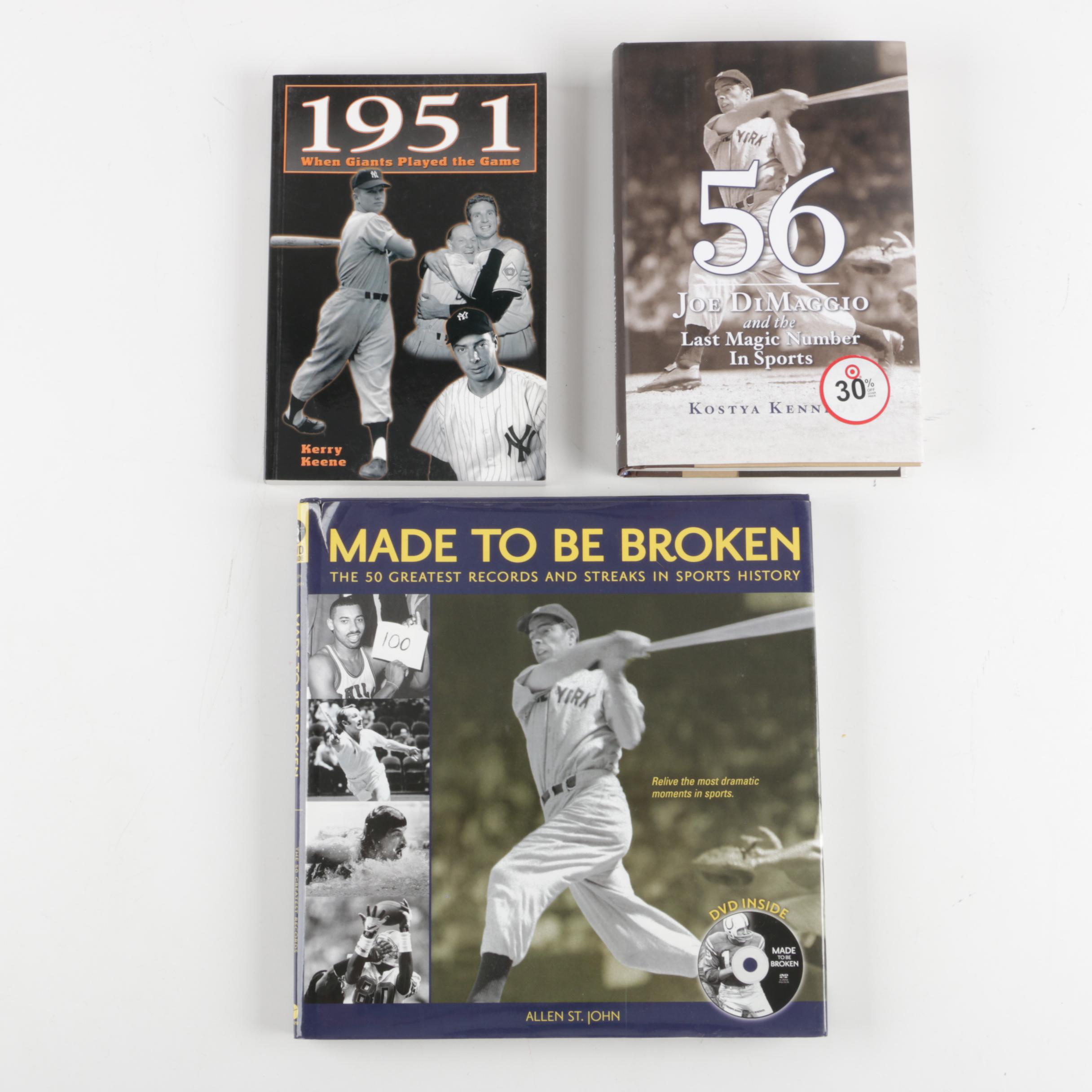 Assorted Baseball Books