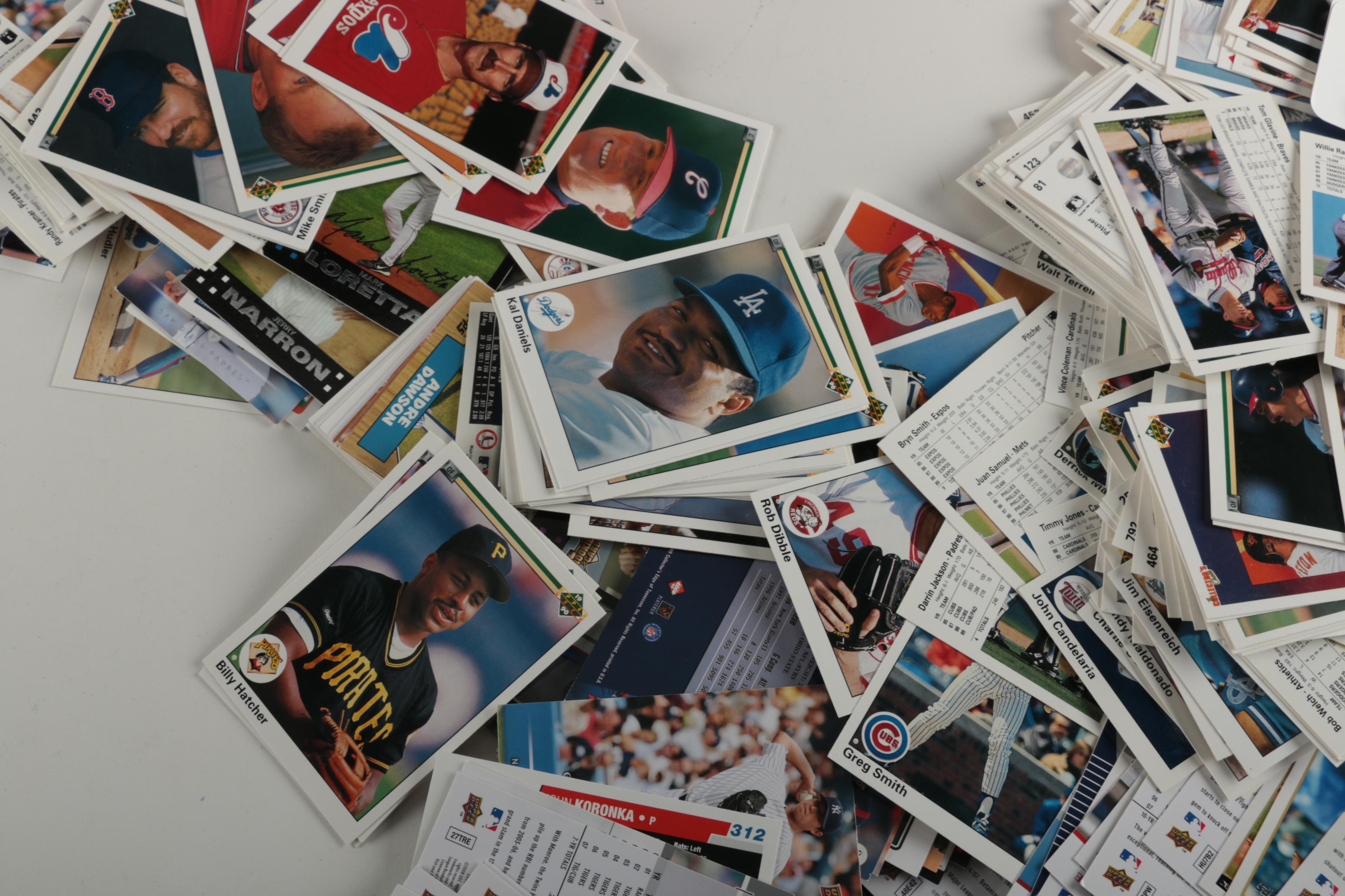 Assortment of Baseball Trading Cards