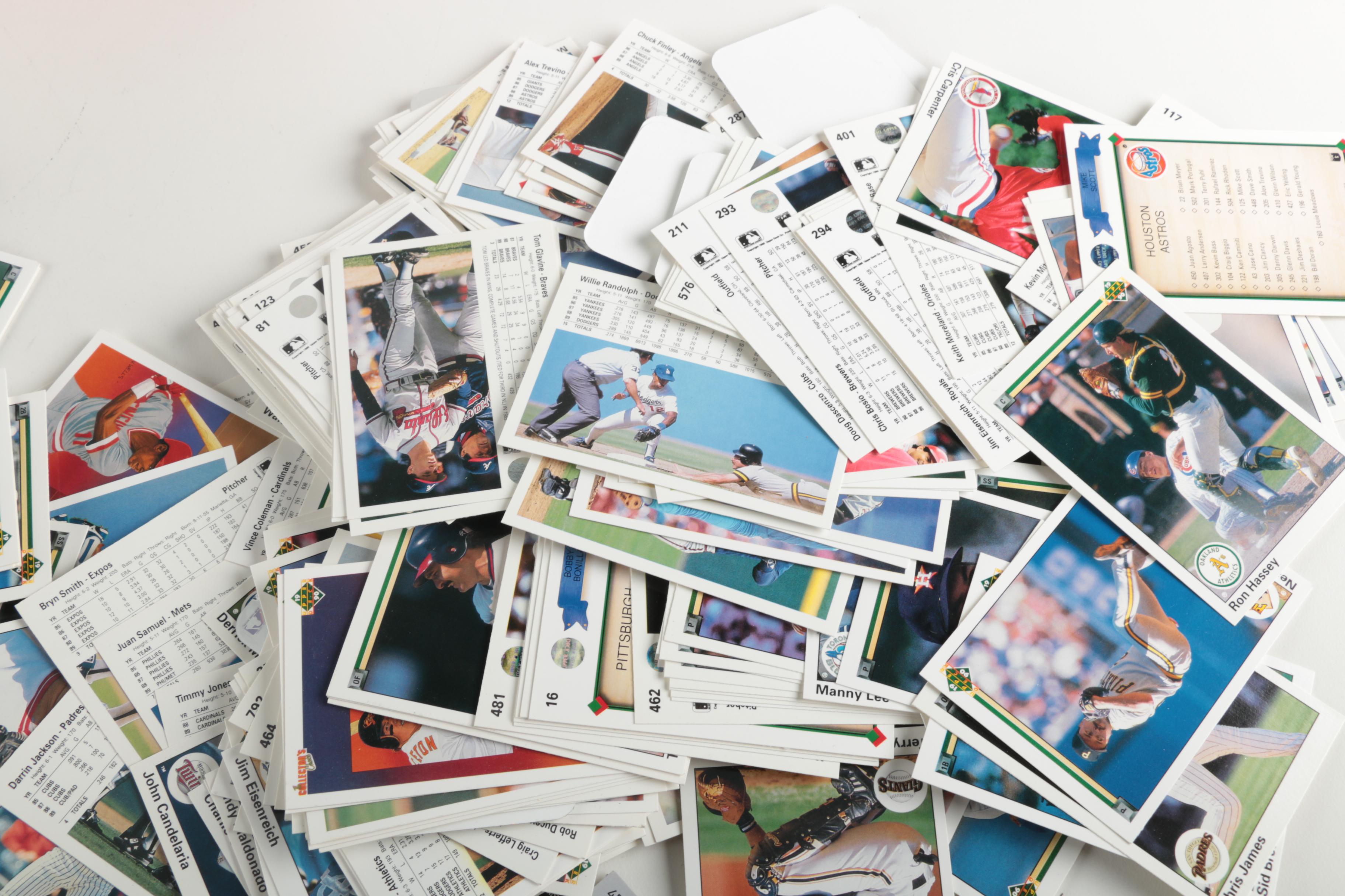 Assortment of Baseball Trading Cards
