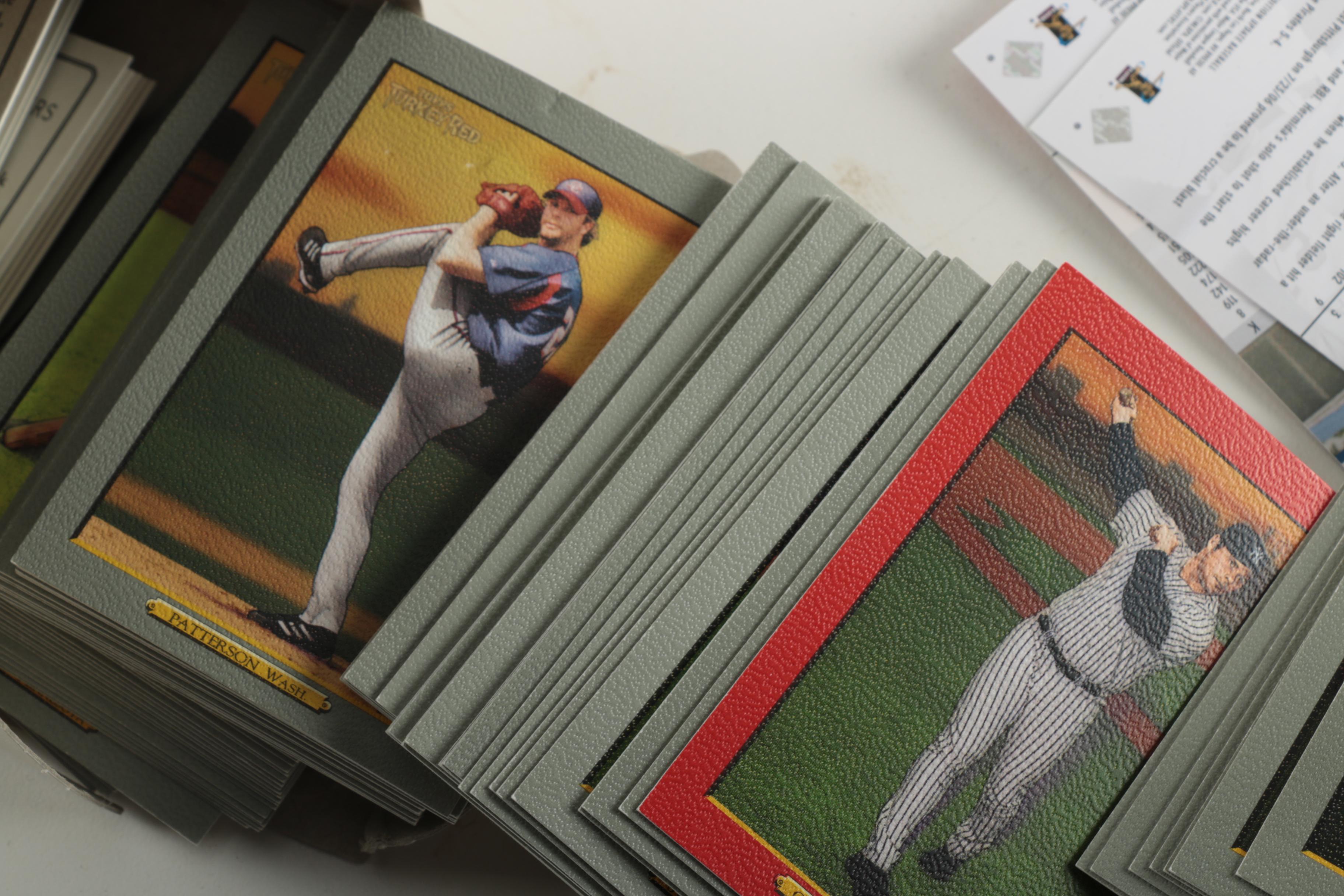Assortment of Baseball Trading Cards