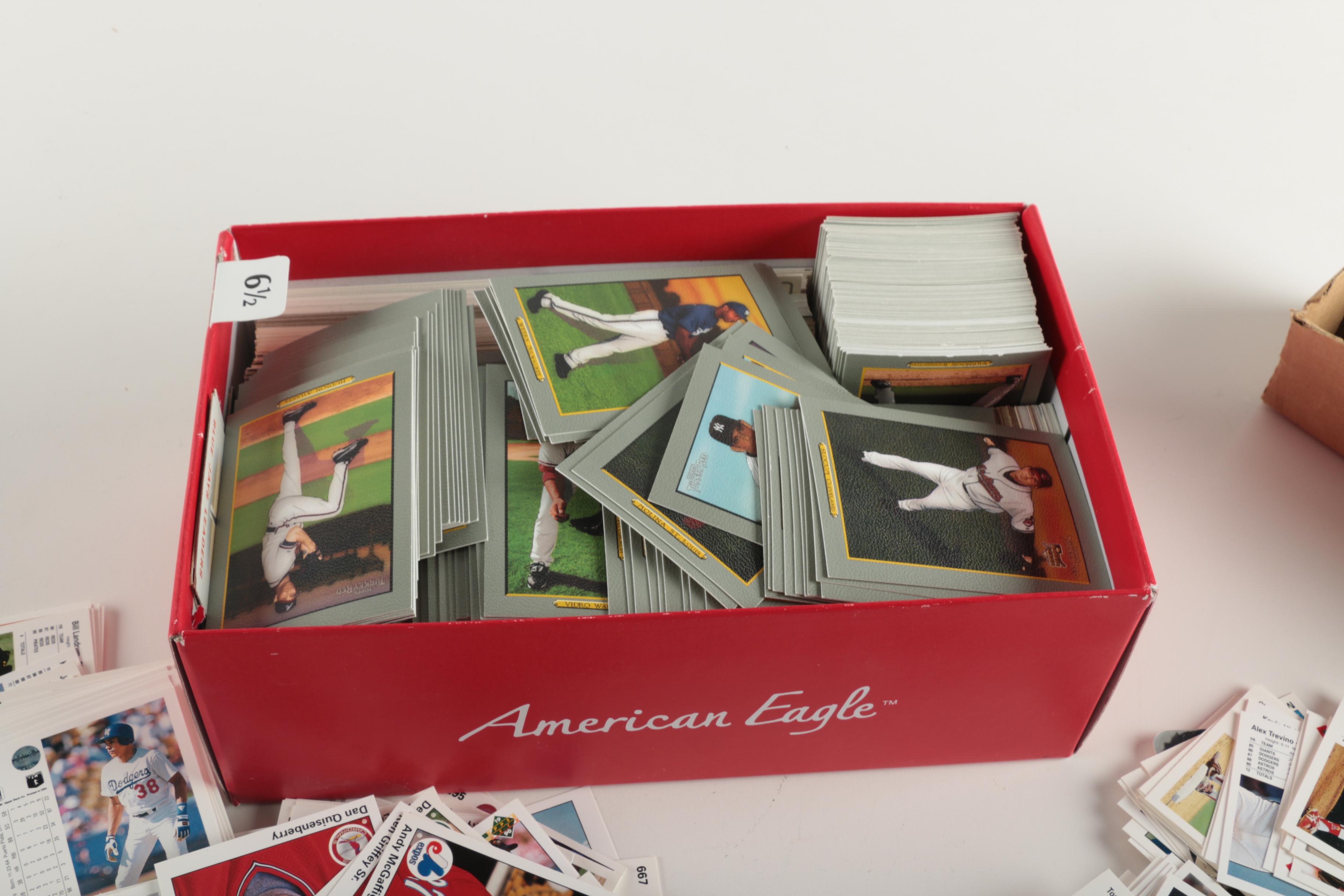 Assortment of Baseball Trading Cards