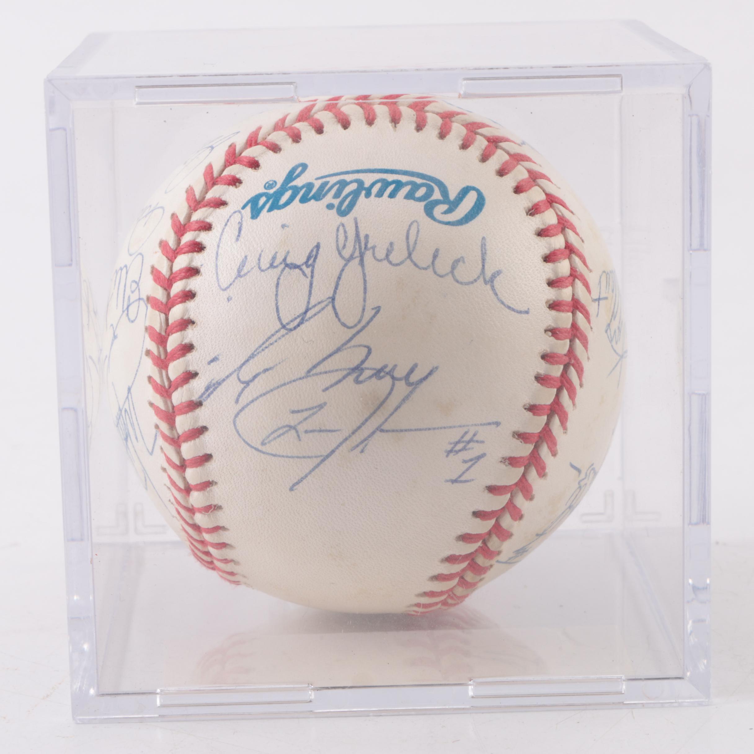 Rawlings 1991 Chicago White Sox's Autographed Baseball