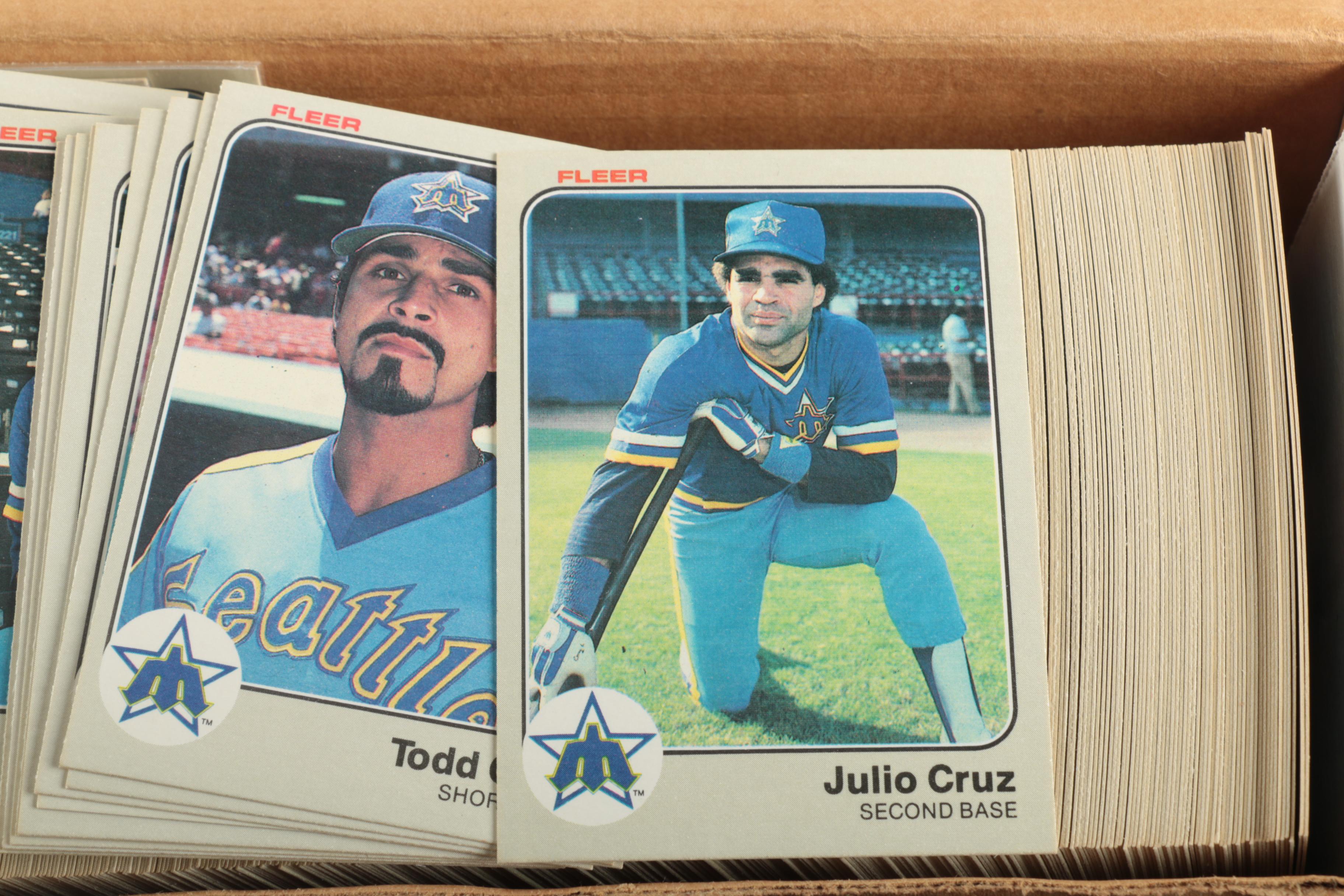 1980s Fleer Baseball Cards