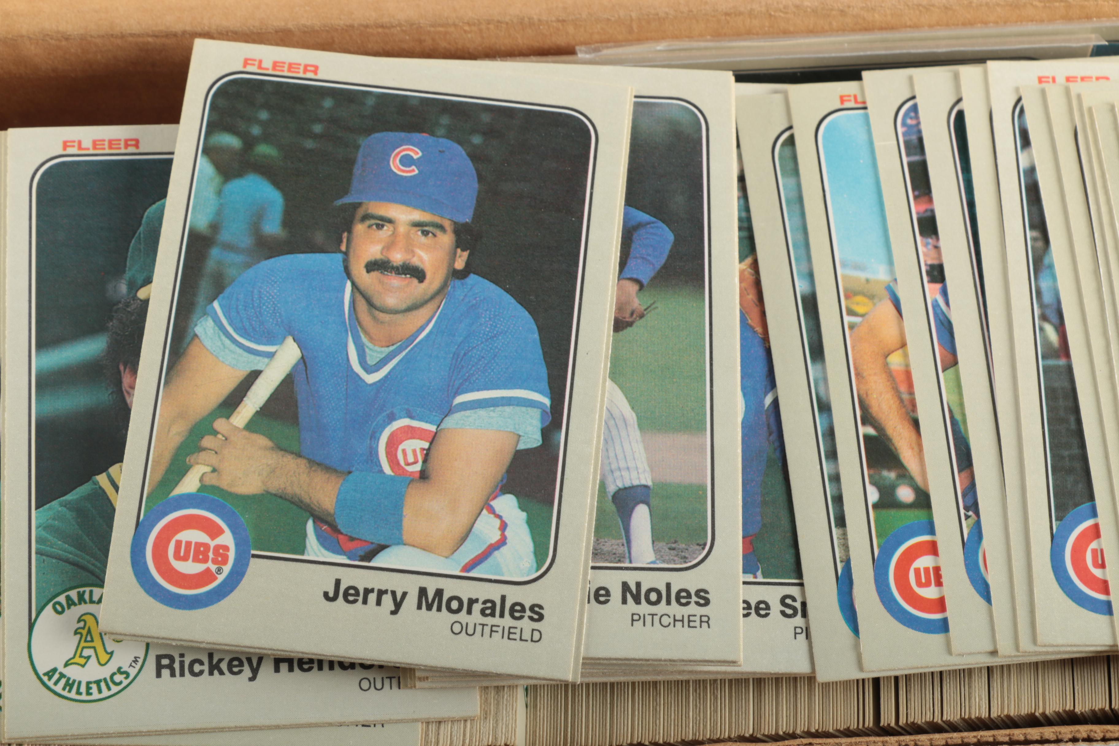 1980s Fleer Baseball Cards